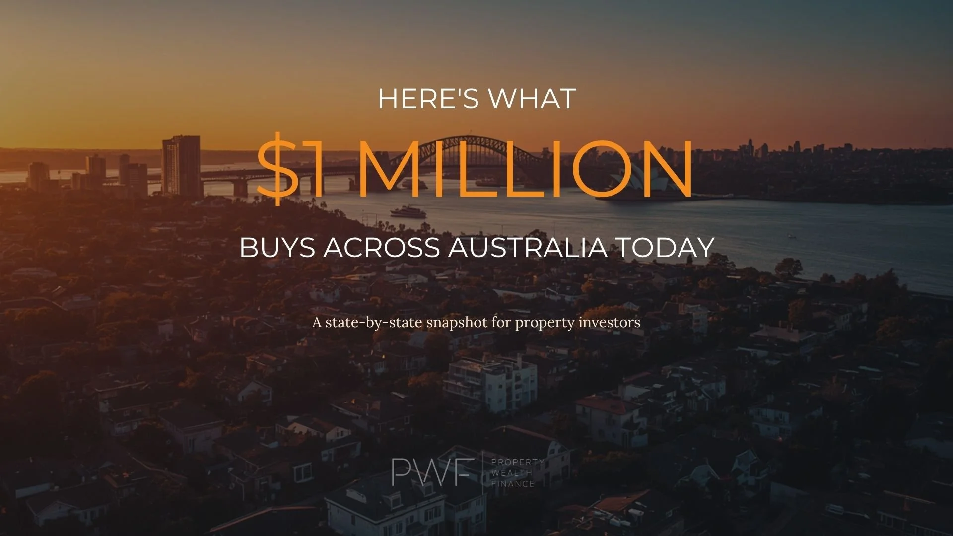What Does $1 Million Buy in Australia's Property Market?