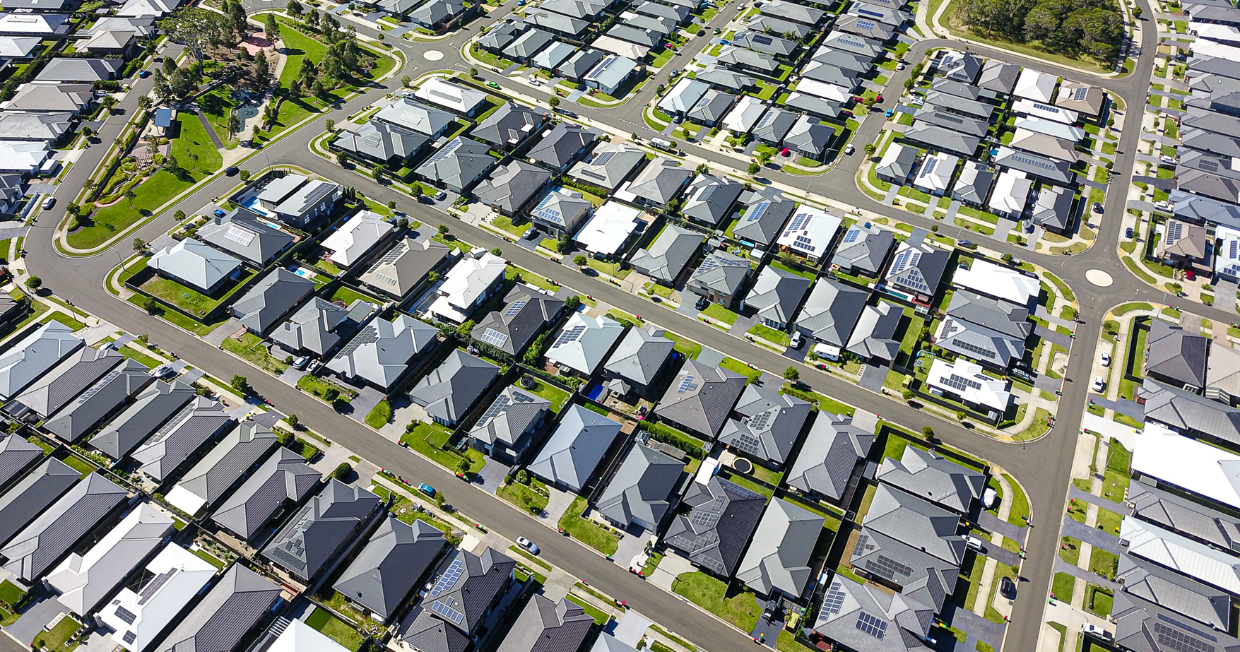 Housing Estate in Australia