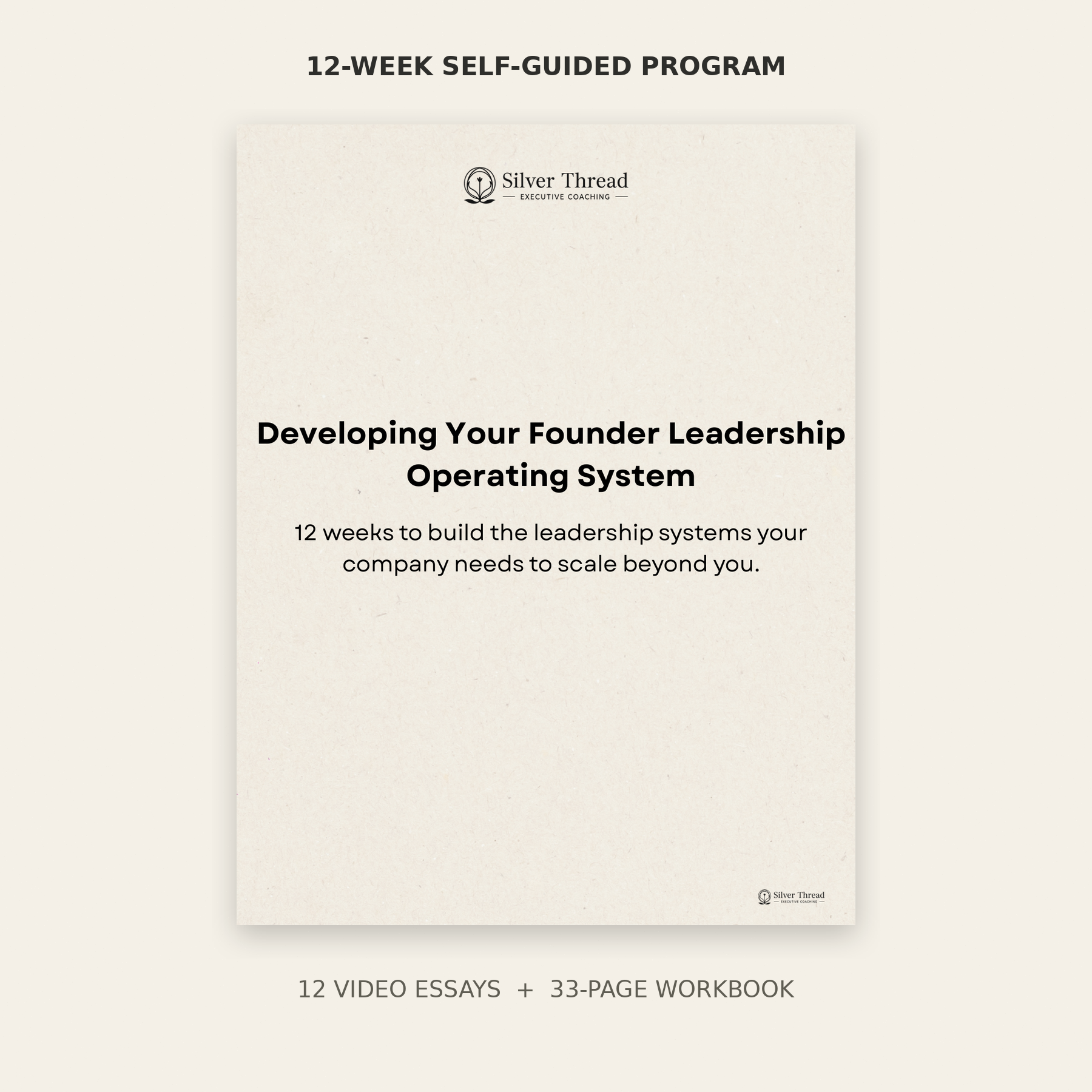 Developing Your Founder Leadership Operating System