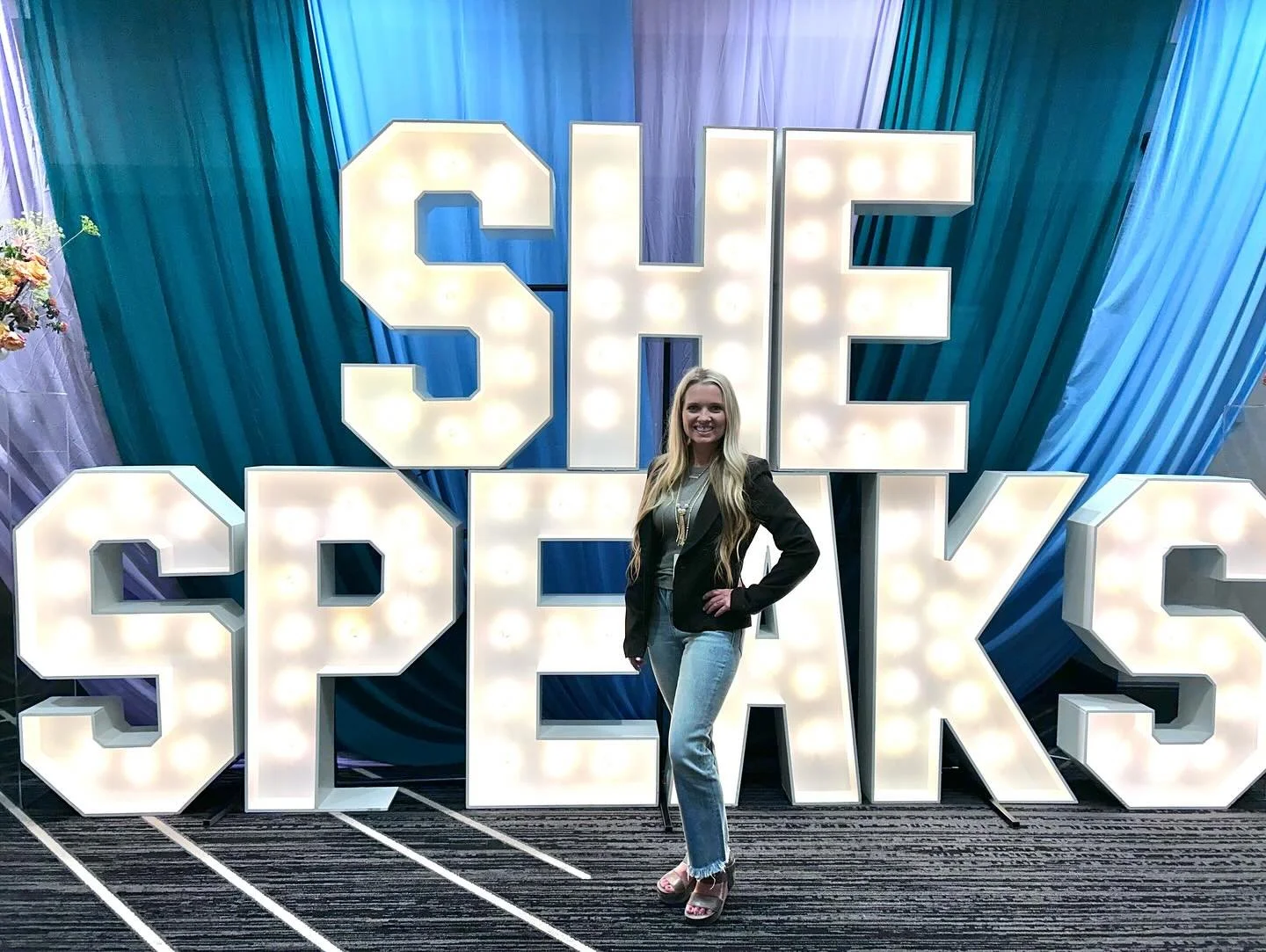 She Speaks 2025 was beyond amazing! So grateful for the time spent there, the knowledge learned, and the friends that I know I will keep in touch with far beyond this conference. The Holy Spirit was present and in every little detail. ❤️Thank you @pr