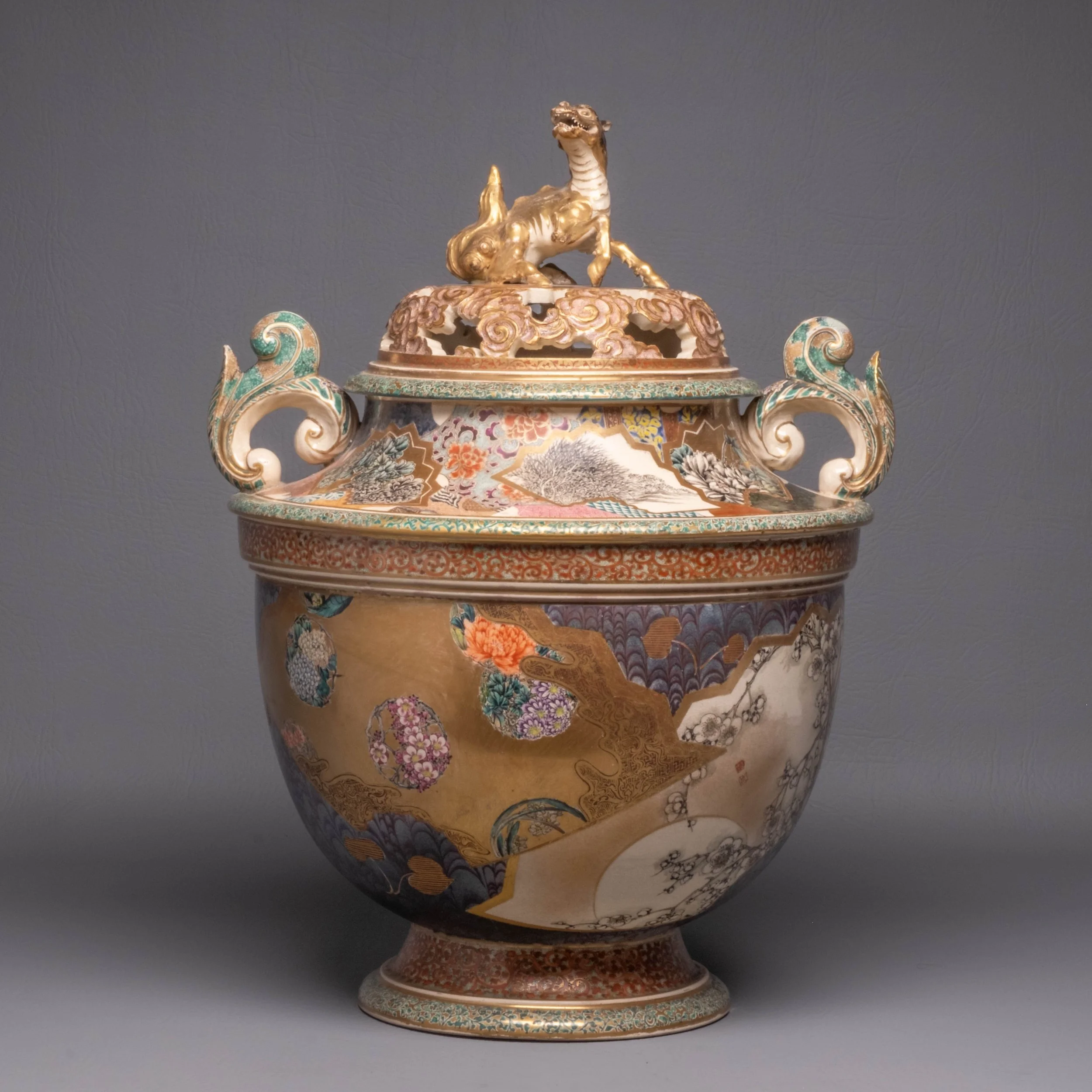 Japanese Satsuma Exhibition Censer, c. 1900 $3950