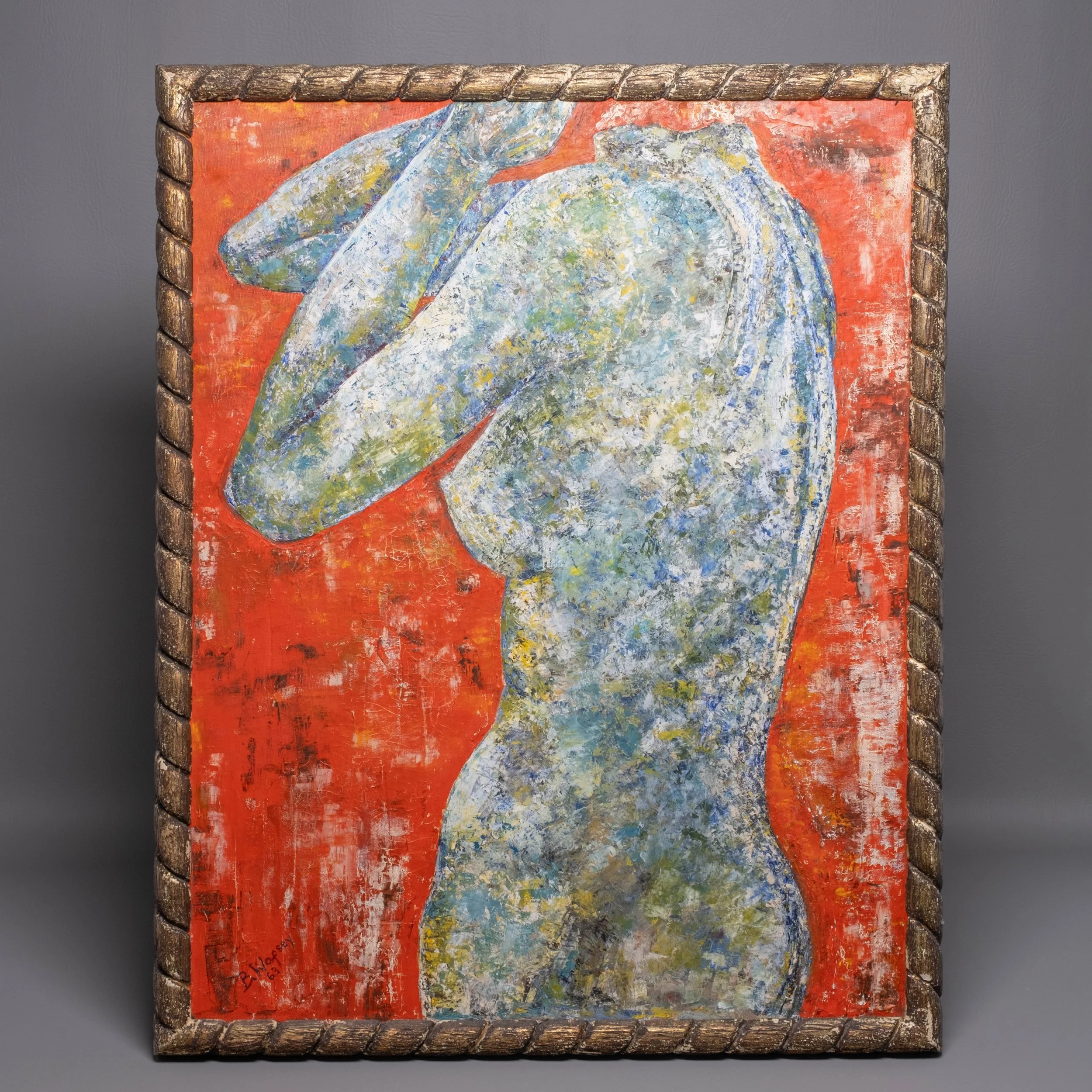 B. Wofsey, 1969, oil/canvas $1485