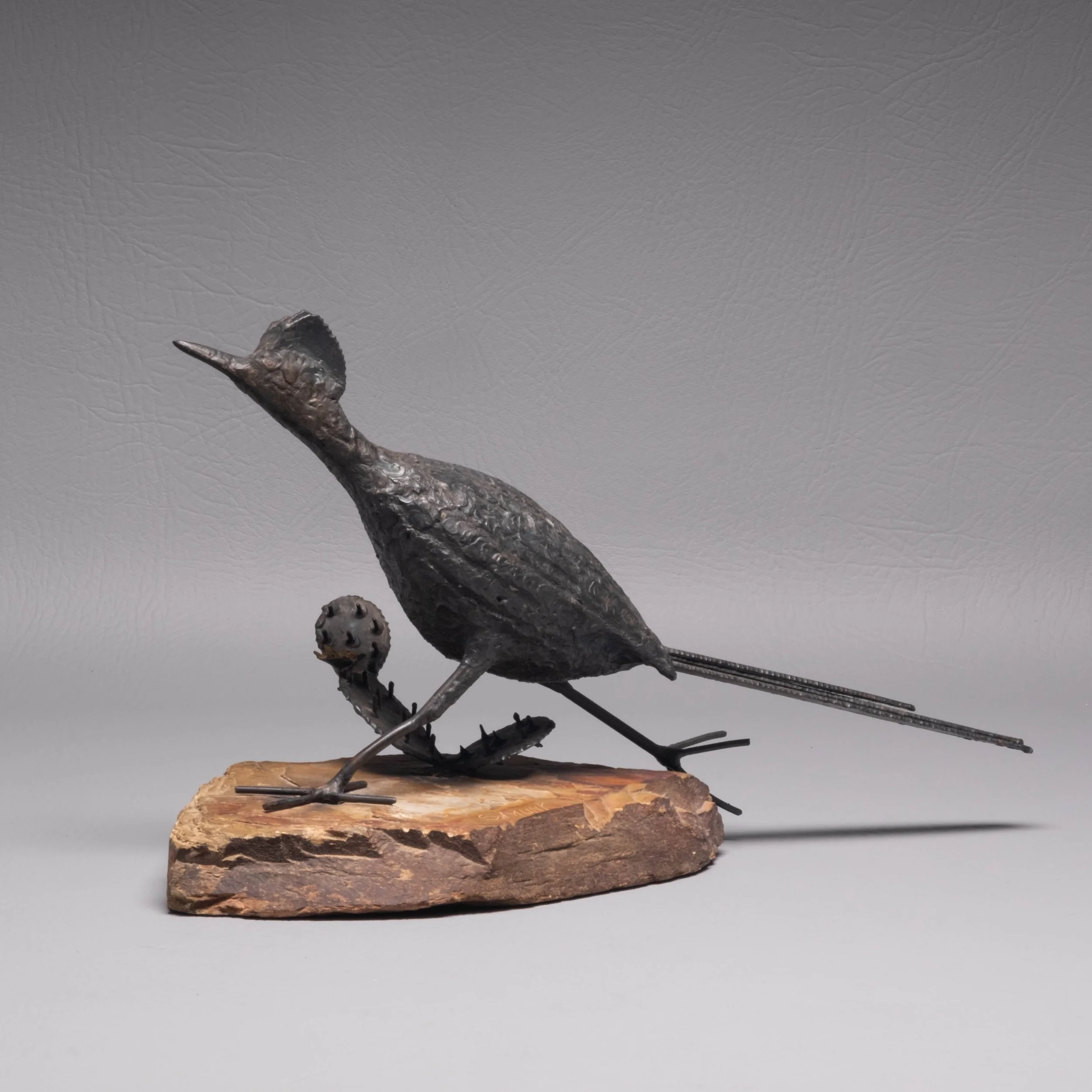 Sighart "Siggi" Munk (1936-2003) Iron and Stone Roadrunner $675