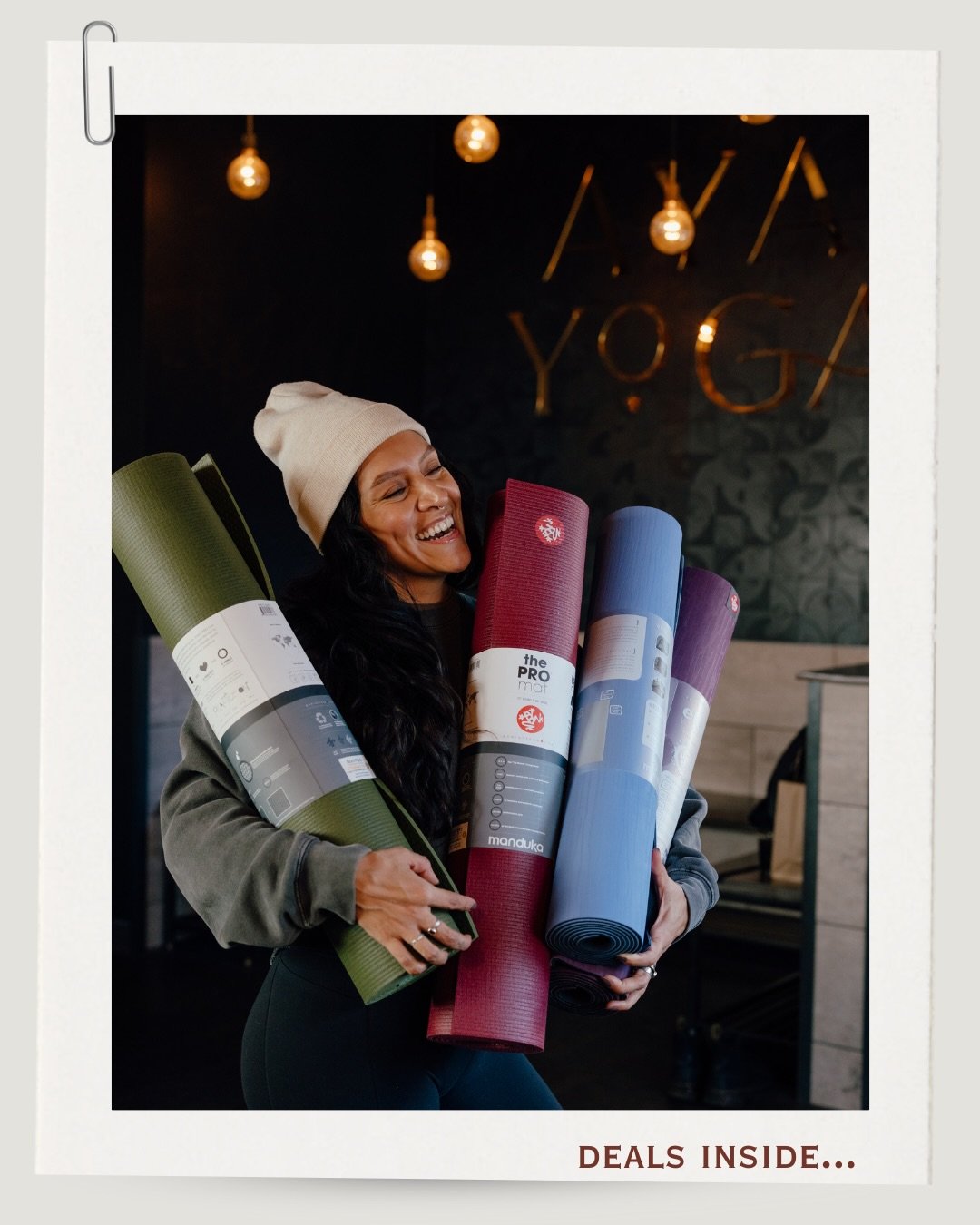 ‼️The wait is over and the holiday deals are here!!

Don&rsquo;t hesitate, these offers end Monday at midnight: 
5 Class Pack for $75!
+ Our first ever discounted monthly membership!

++ buy $100 in gift cards, get a $20 credit in your account &amp; 