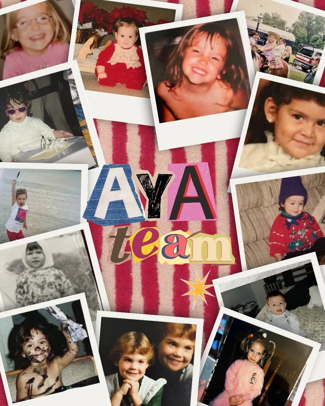 Say good morning to your beloved AYA team 🙂&zwj;&harr;️

(missing a few cutie babies, but most of us are here 🌟)