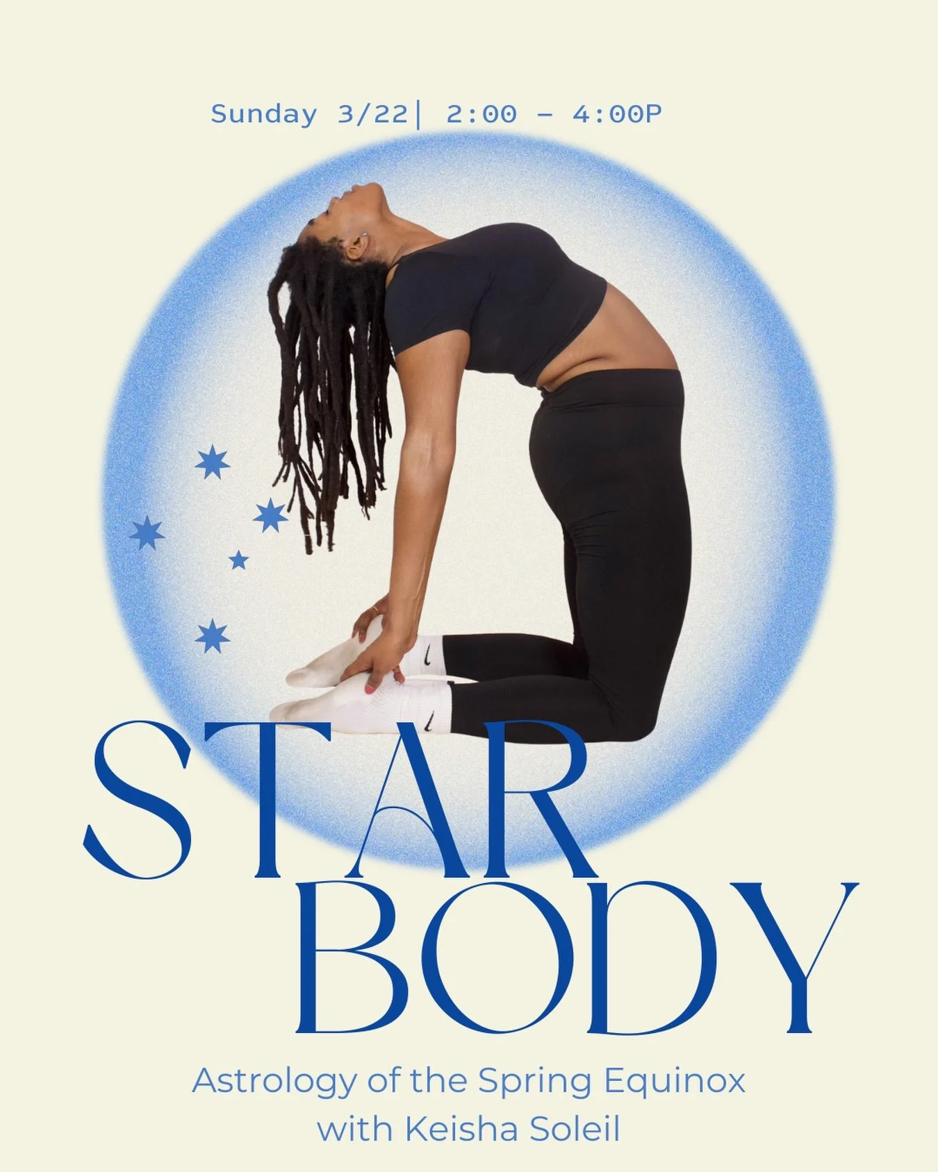 Step into spring with intention 🌱✨

Join Keisha Soleil @sunfables for a Spring Equinox workshop to embody the shift into a new season, rooted in clarity, courage, and grounded intention. Through meditation, breath, embodied astrology, and gentle asa