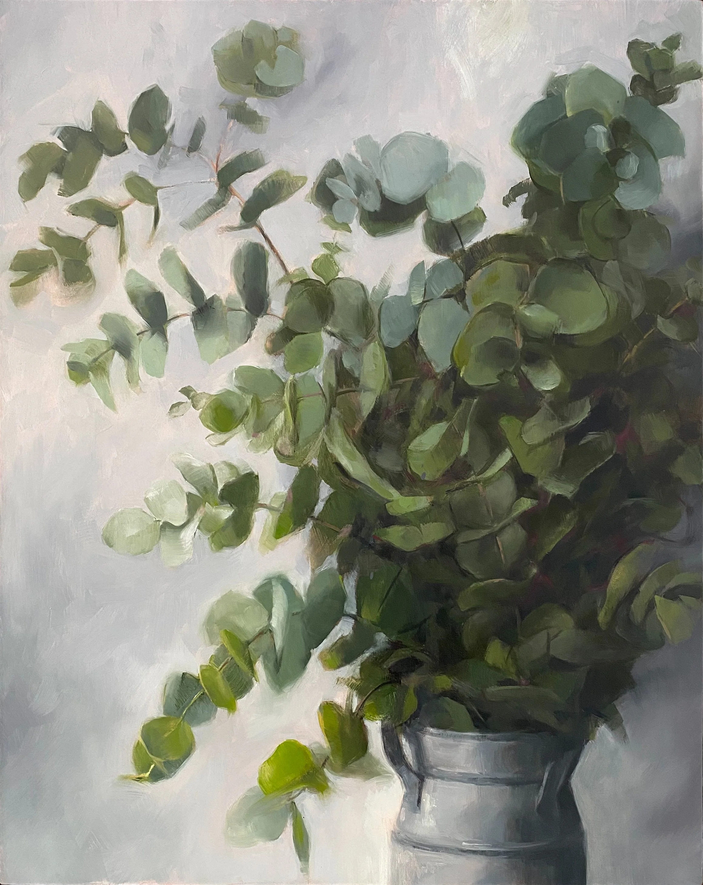 Abundance 2023, oil on wood, 40x50cm