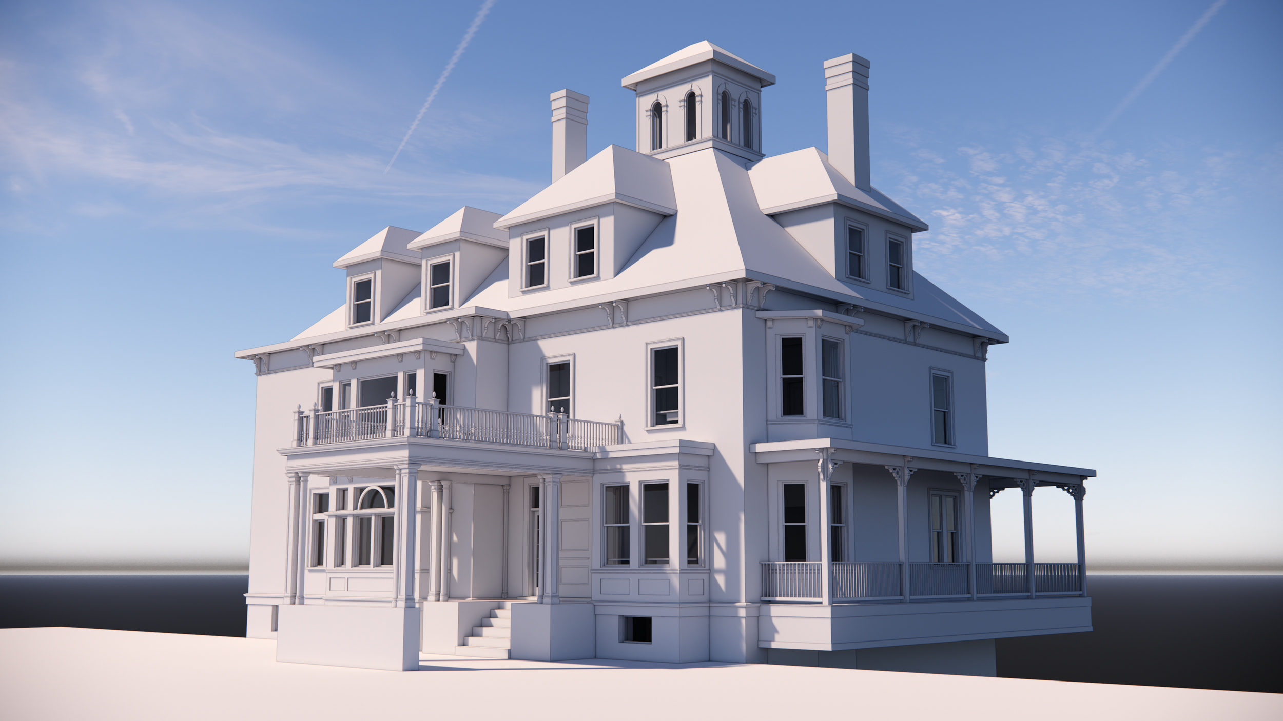 2026_03_20 Porte Cochere Looking West.png