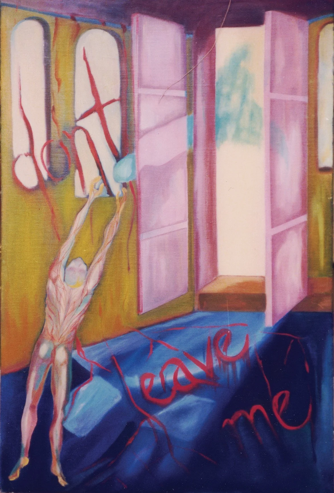 Painting 5. Portals to the Inner Light, February 1985, Brasília, DF (Acrylic on canvas, 46 × 60 cm) 