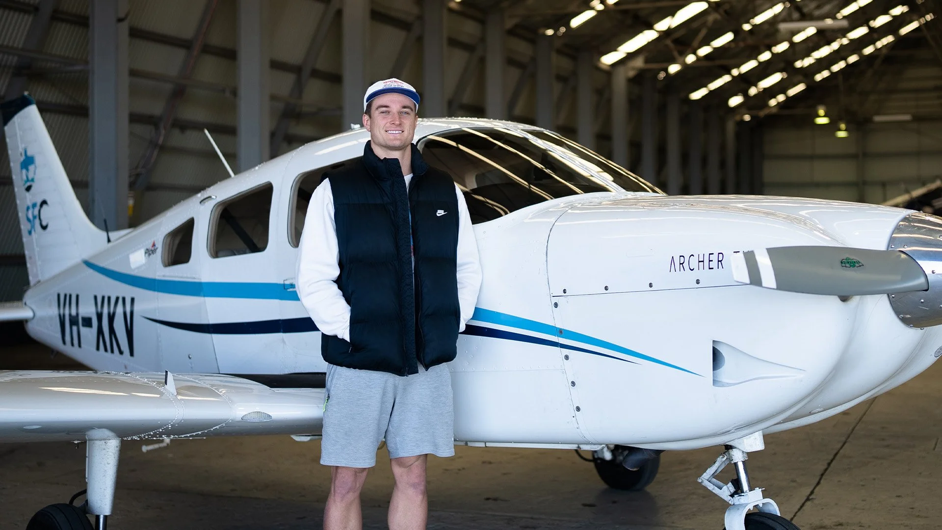 The NRL winger learning to fly | Blake Wilson