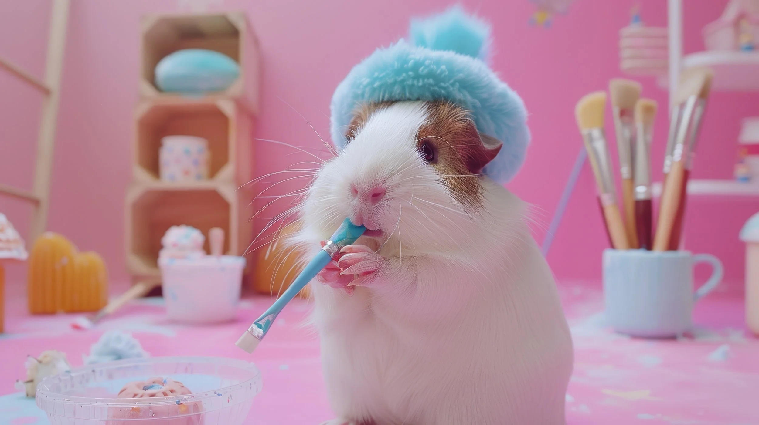 Guinea Pig Painting Event (Sessions 1 &amp; 2)