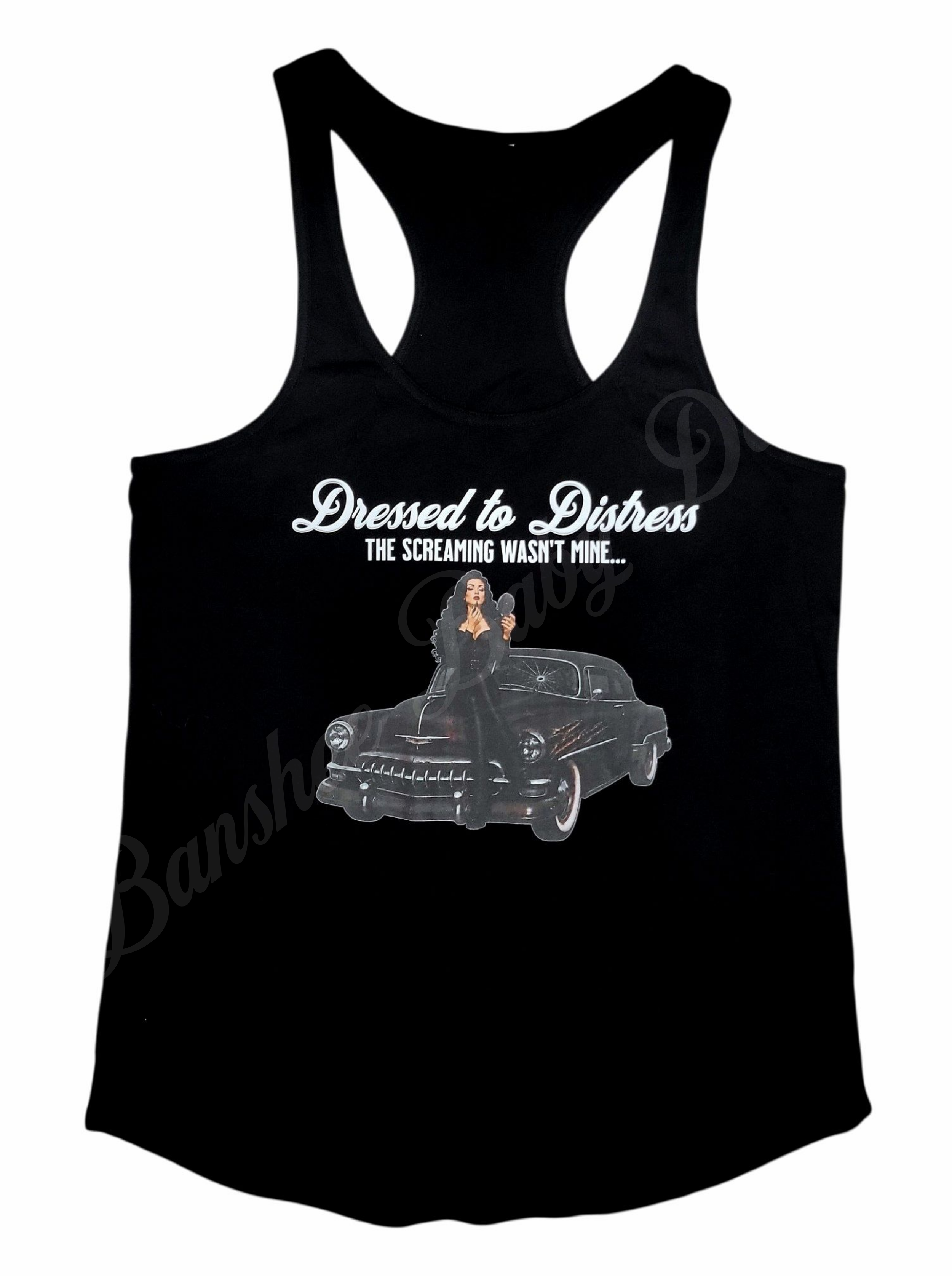 Dressed to Distress Graphic Tank