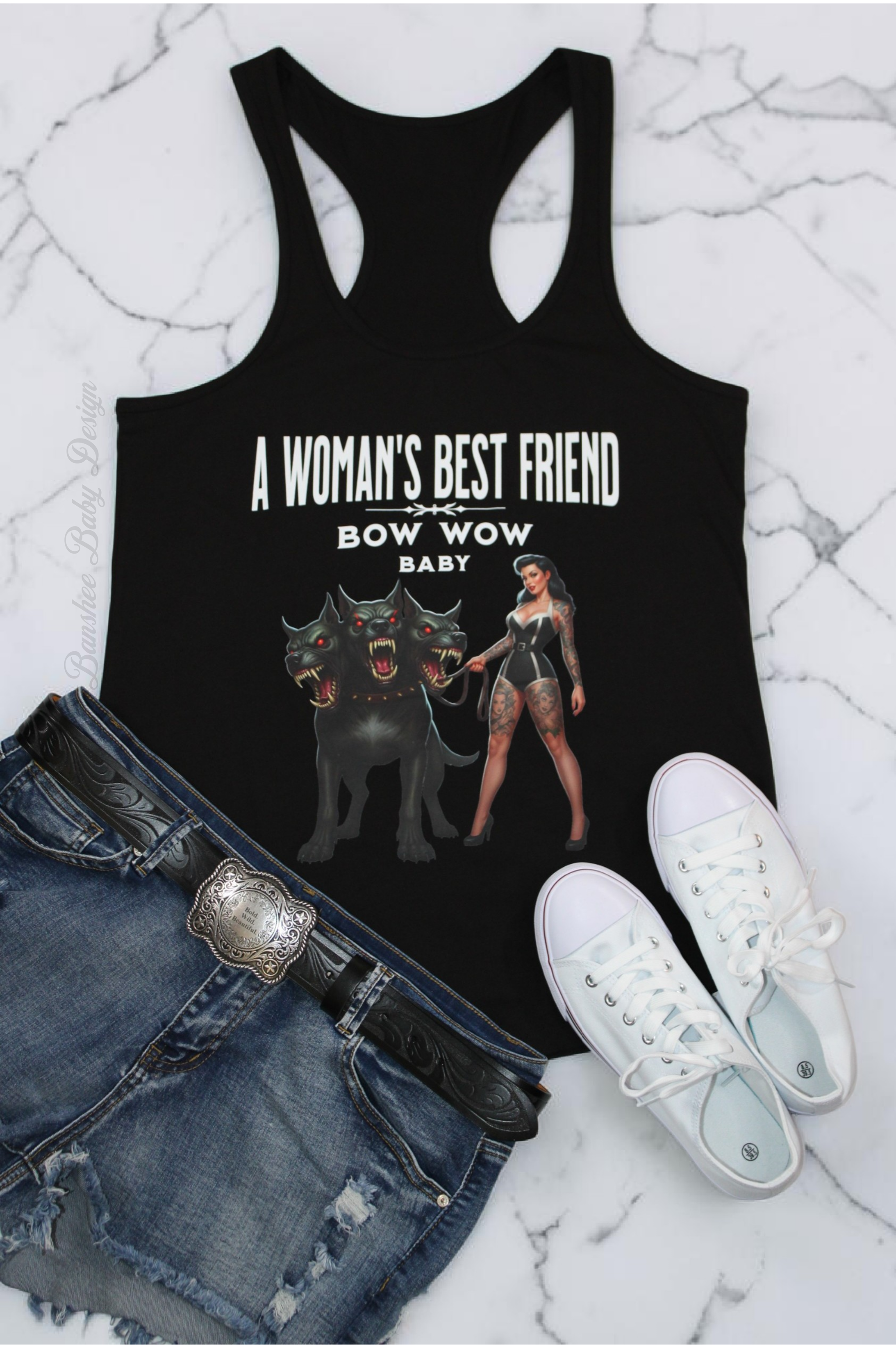 A Woman's Best Friend Graphic Tank