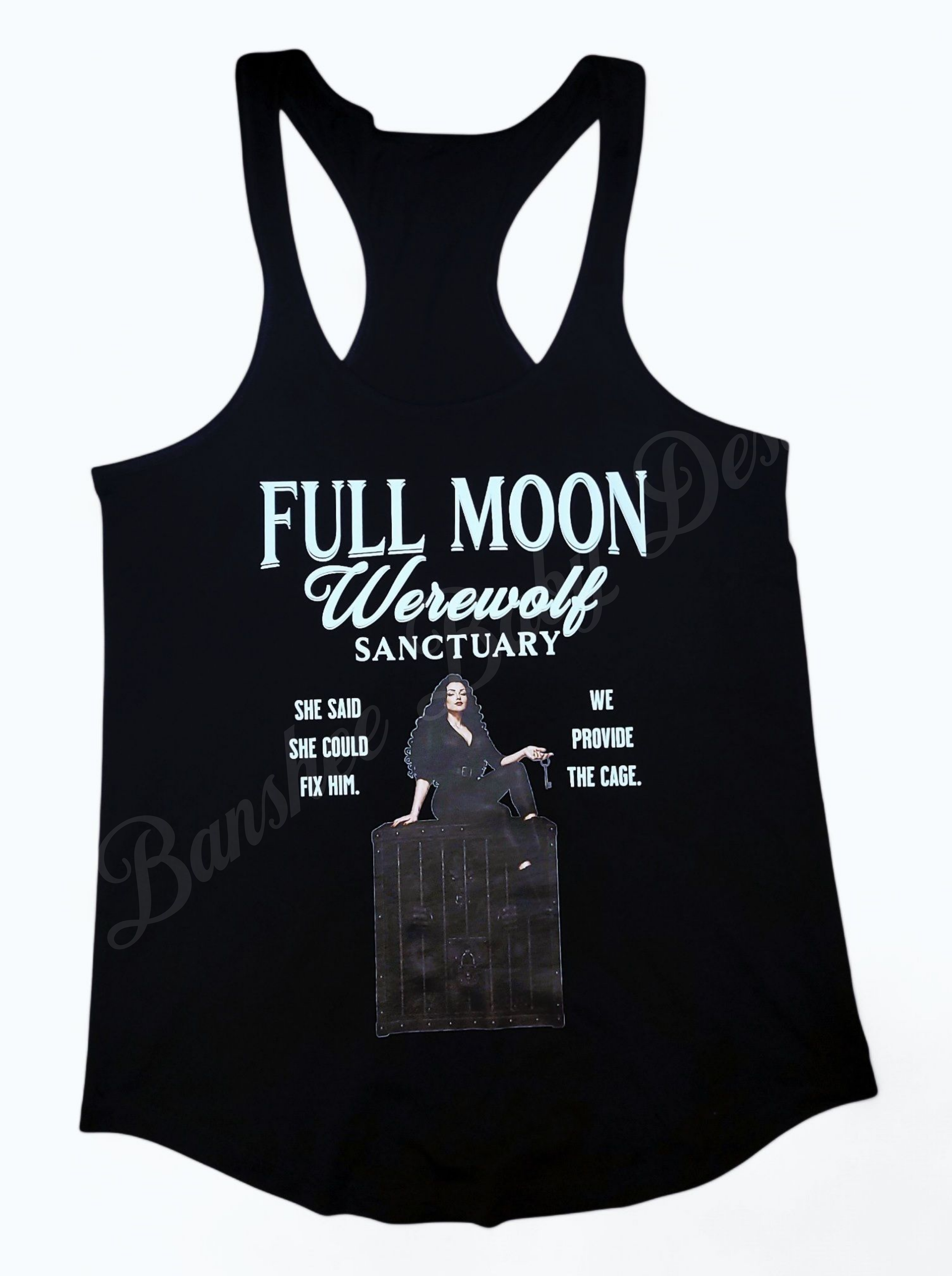 Full Moon Sanctuary Graphic Tank