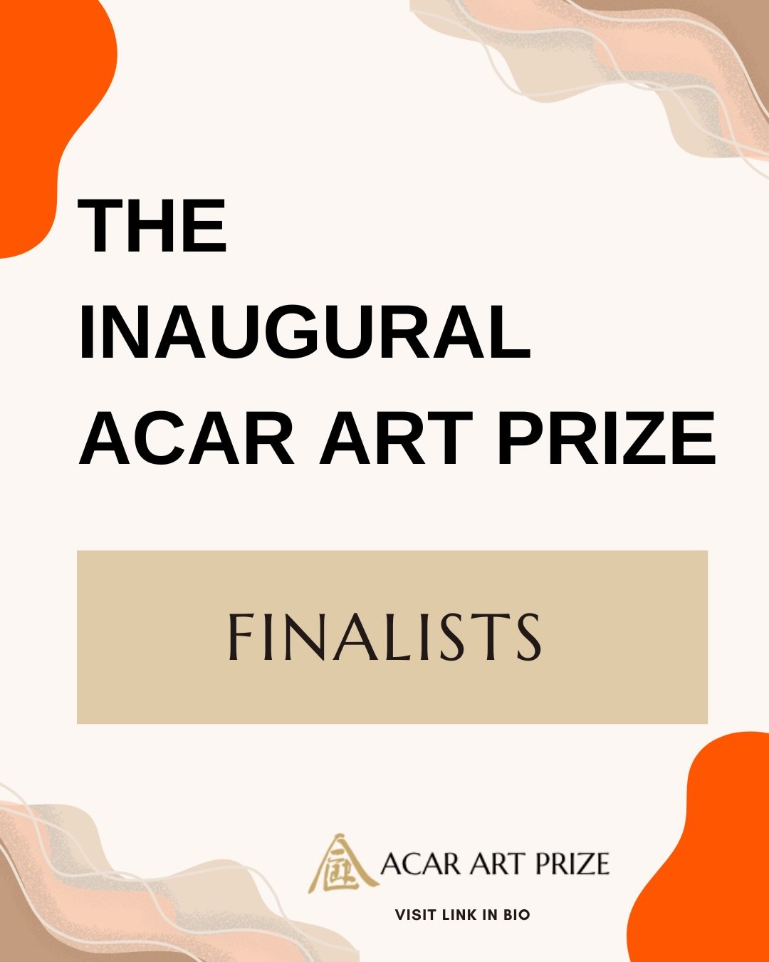 𝐅𝐢𝐧𝐚𝐥𝐢𝐬𝐭𝐬 𝐀𝐧𝐧𝐨𝐮𝐧𝐜𝐞𝐦𝐞𝐧𝐭 | 𝐓𝐡𝐞 𝐢𝐧𝐚𝐮𝐠𝐮𝐫𝐚𝐥 𝐀𝐂𝐀𝐑 𝐀𝐫𝐭 𝐏𝐫𝐢𝐳𝐞 𝟐𝟎𝟐𝟓 ✨

We&rsquo;re thrilled to reveal the 62 finalists for the very first ACAR Art Prize!

Launched in 2025, this year&rsquo;s entries offered out