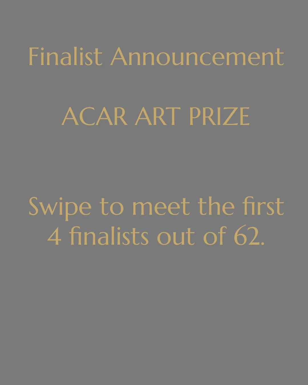 Excited to announce our first four finalists out of 62 😀 👏 👏
@liaixiao  @angelammalone  Angus Nivison and Baohua Li 
Winner will be announced 17th April @ 6:30pm - More information to follow soon.