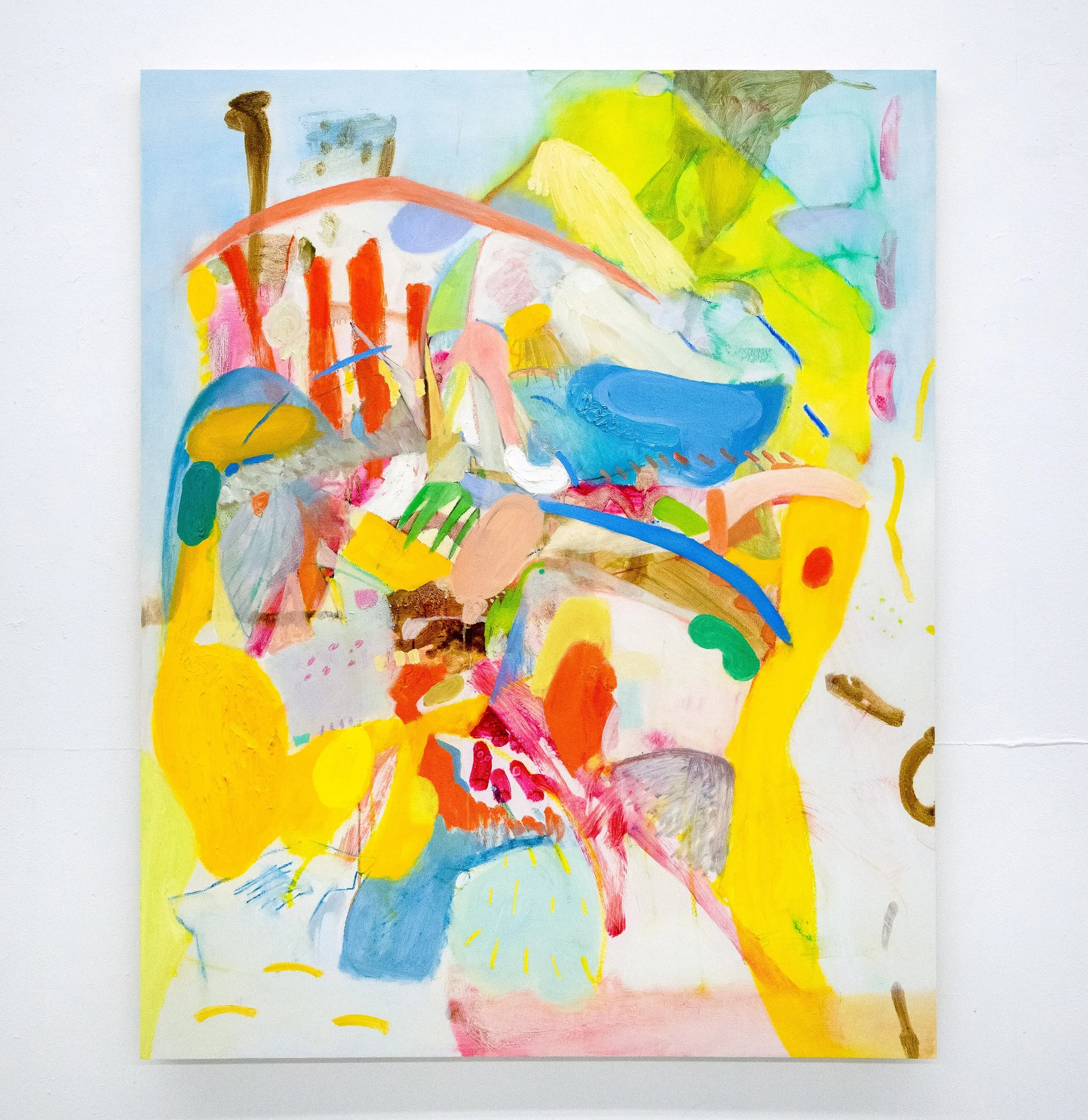 August 13, 张舒然 

&lsquo;My art centers on the mission of &ldquo;painting works that are both landscapes and people&rdquo;. A landscape, in my
understanding, is something formed through layered human activities and fragmentary traces they leave behin