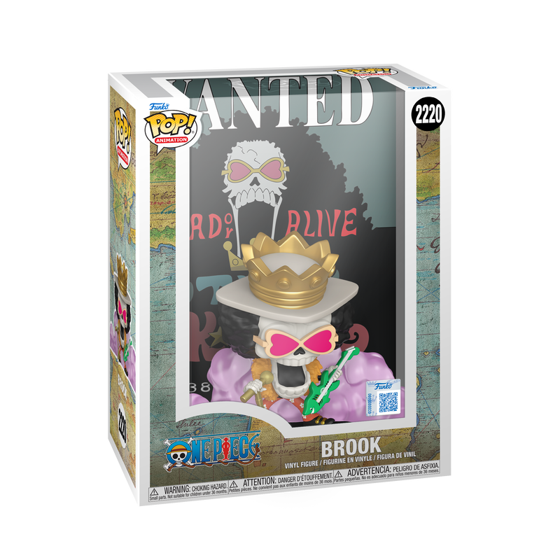 One Piece - Brook (Wanted Poster) #2220 (2026 TargetCon Exclusive) Funko Pop! Anime