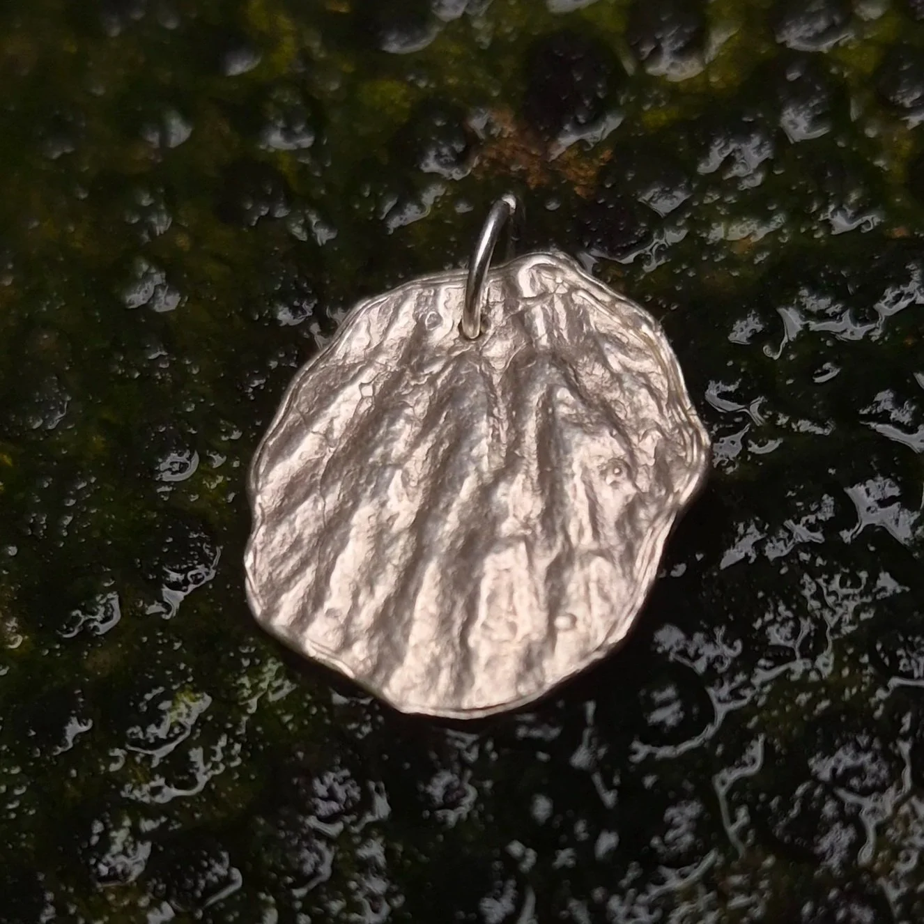 Kissed by a Rose Charm in Sterling Silver - Ready to Ship
