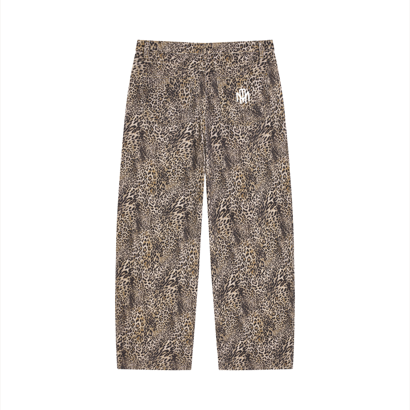 Leopard jeans