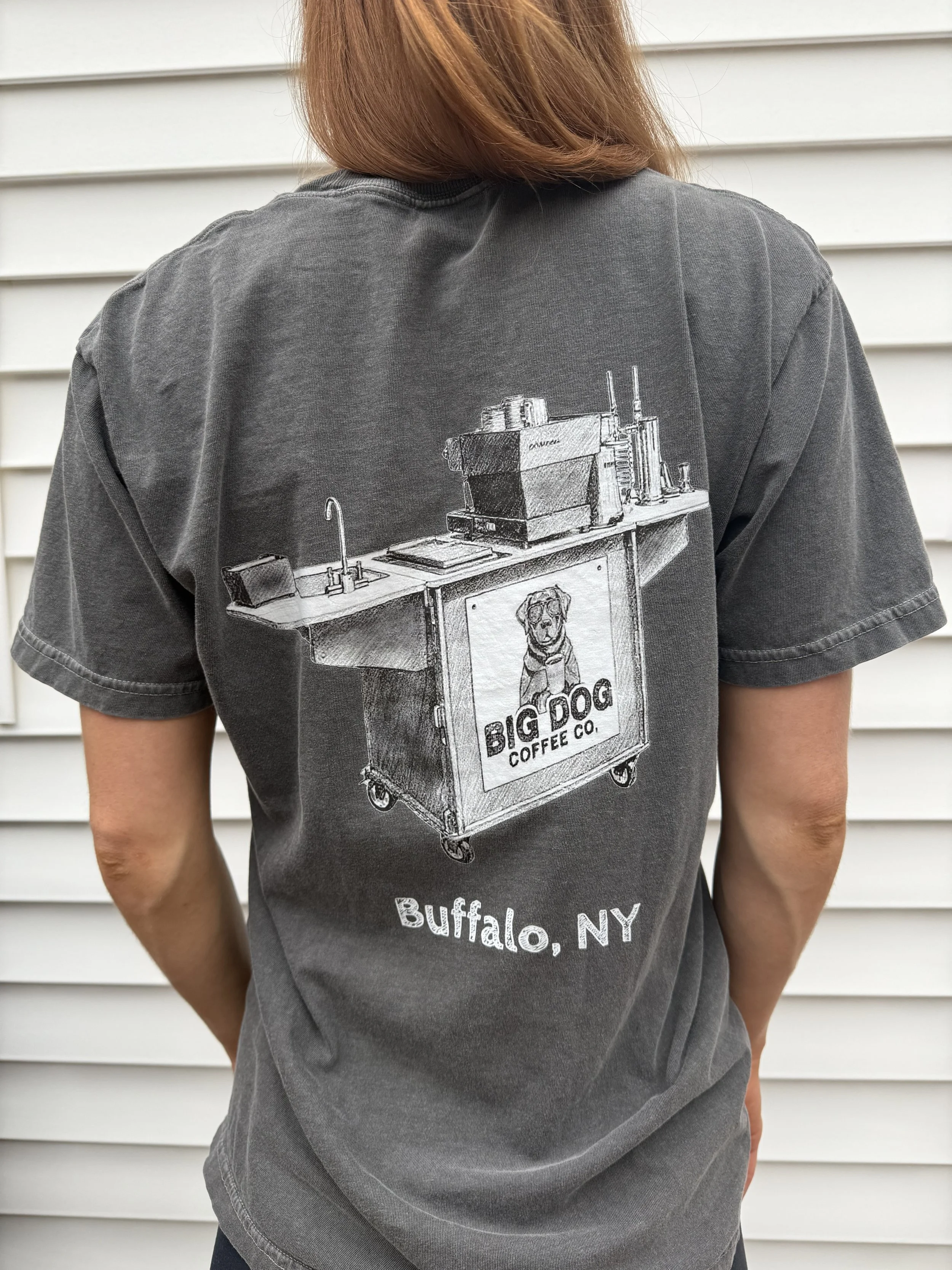Big Dog Coffee Cart Tee