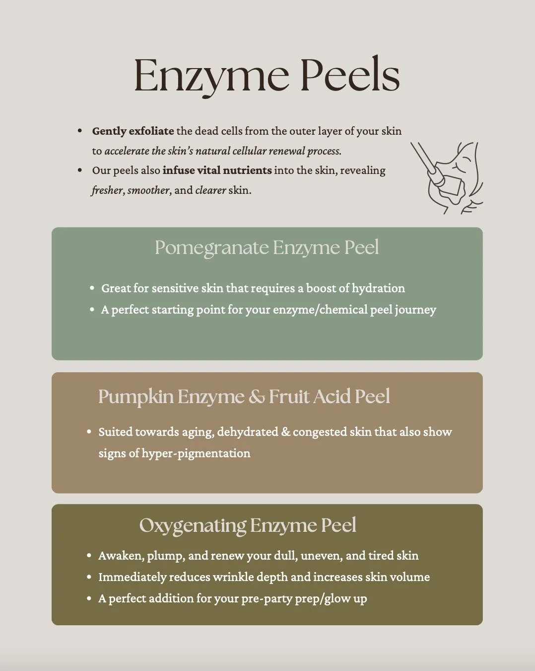 For a limited time only, transform your skin with our renowned enzyme peels and save $30. All enzyme peels are currently down to $99 

#pointcookskinclinic #pointcookfacials #melbourneskinclinic #enzymepeel