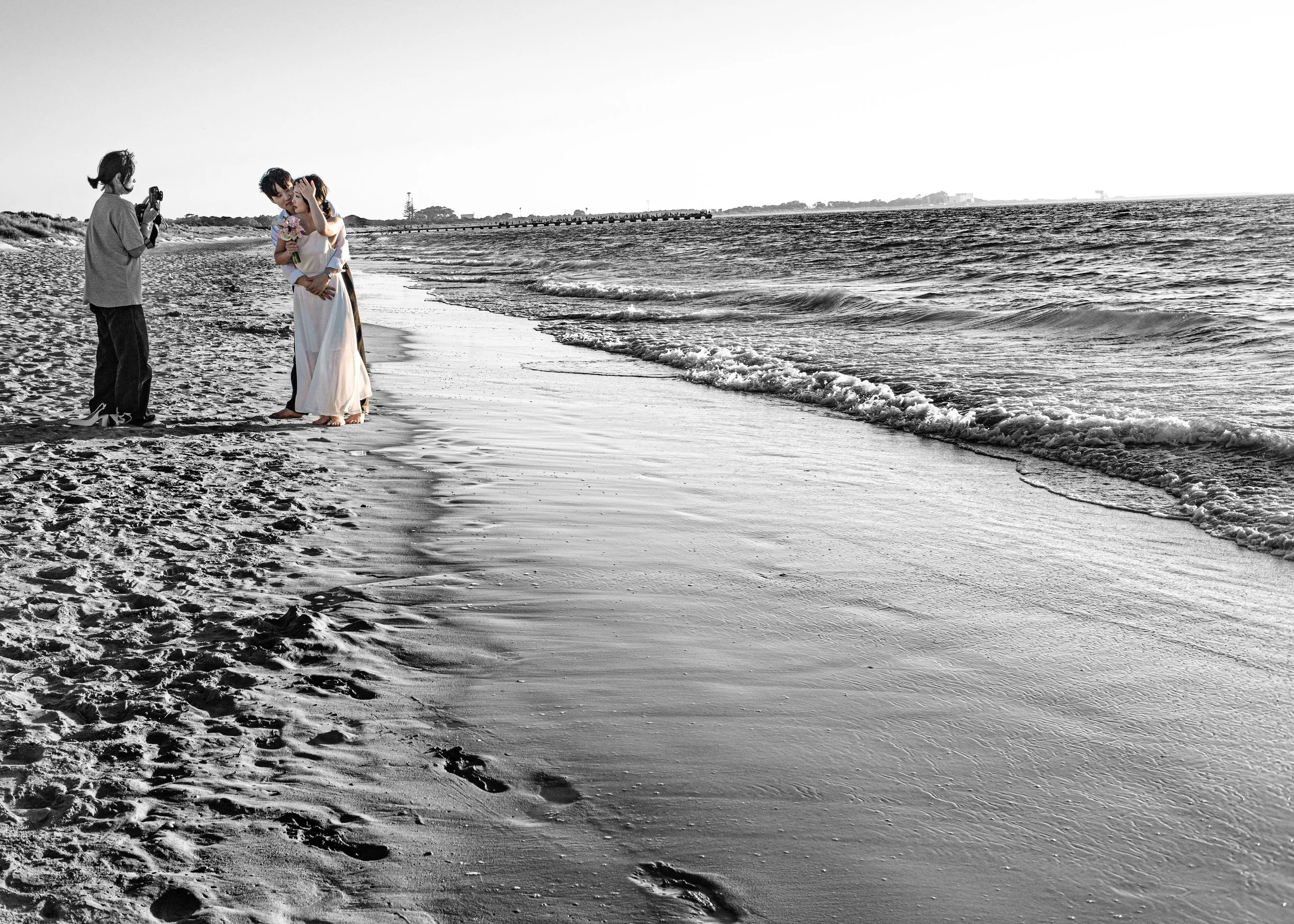 Perth Beach Wedding (B&W) copy.jpg
