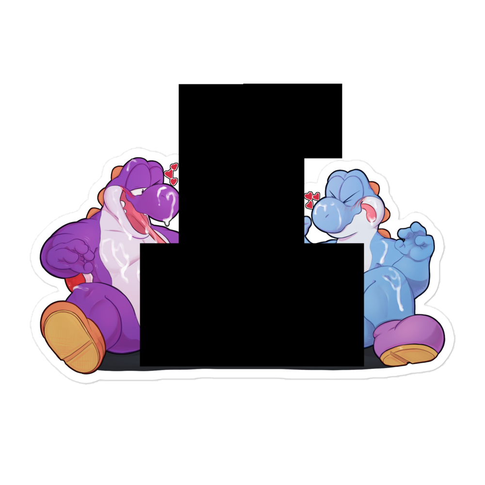 Double Yoshi Exploshi Sticker