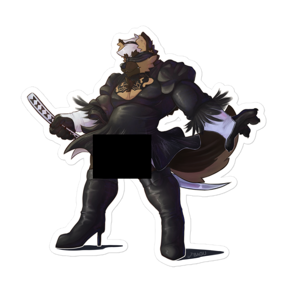 2Bagu - Pose 1 Sticker