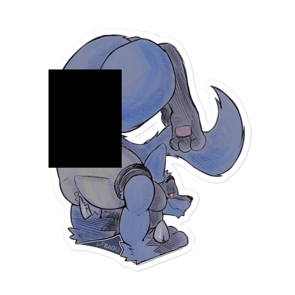 Lucario - Pose 4 Sticker