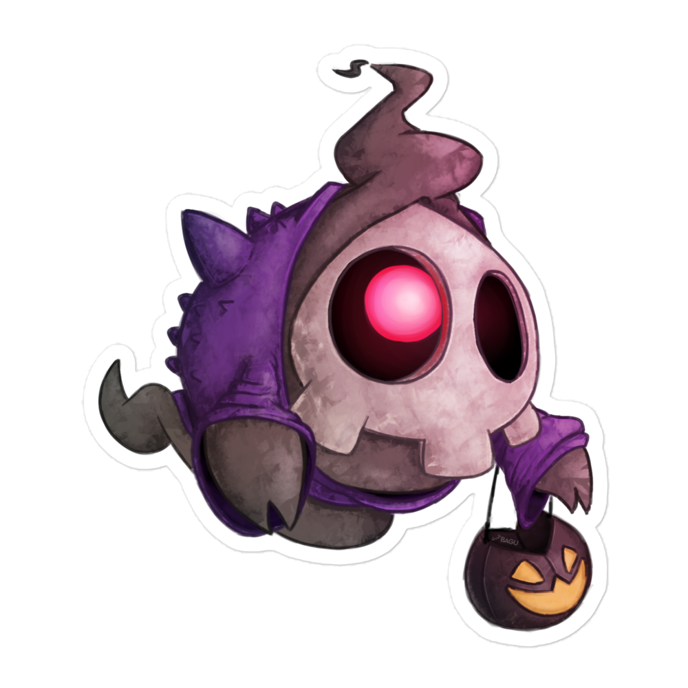 Duskull Trick-or-Treat Sticker