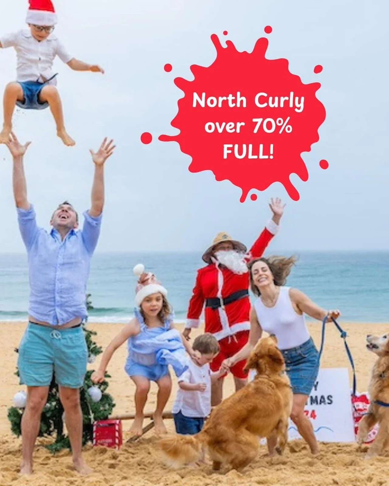 Pics like these are the reason we LOVE this business: Pure Chaos 🤪

Kids flying in the air, puppies wondering what the heck is going on, Mum trying to keep it all together and Santa just embracing the moment 🎅

Our dog-friendly sessions are always 