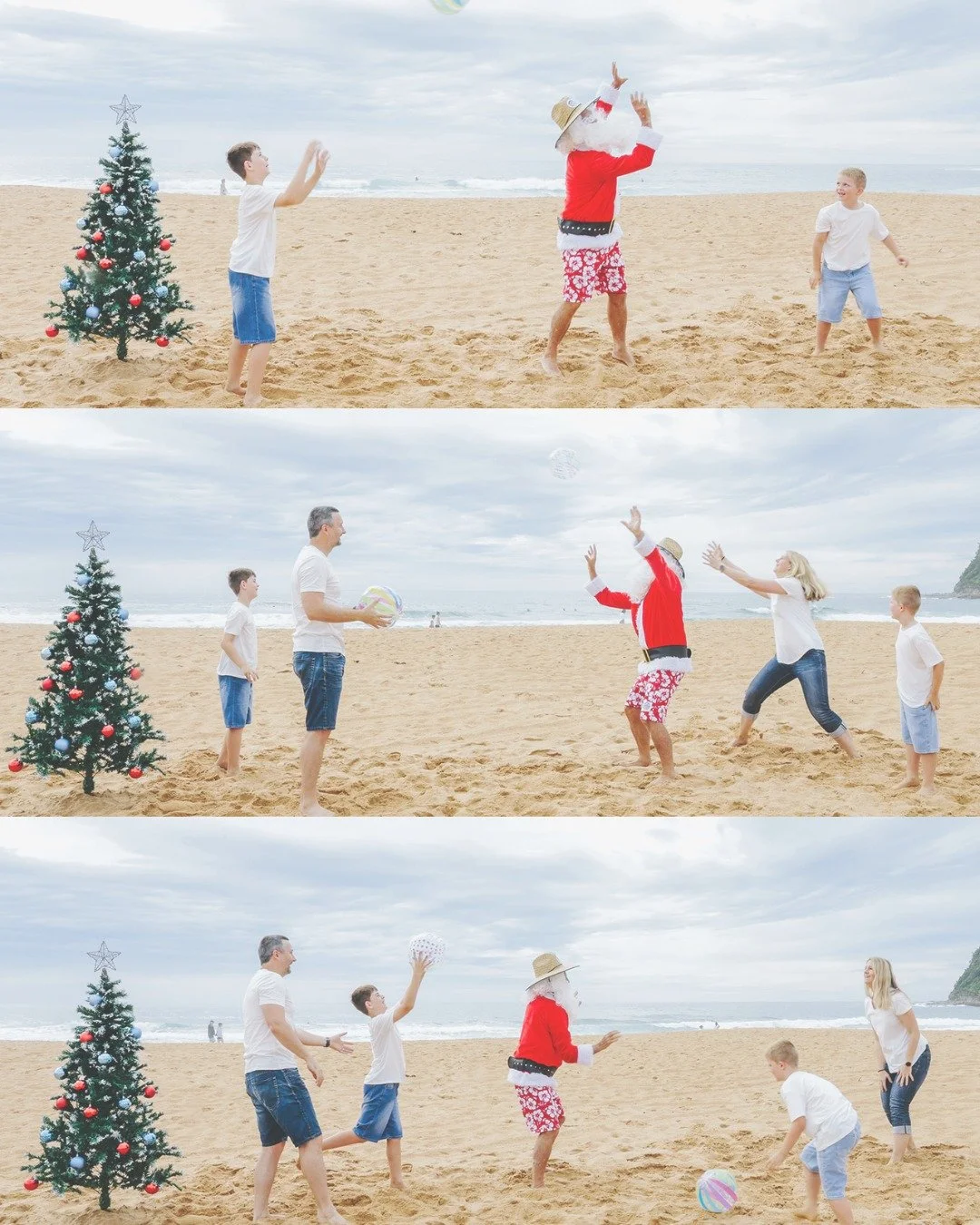 Santa enjoyed a quick game of &quot;Keepy Uppy&quot; with the H&aring;verstad family in between sessions at Avoca on the Central Coast last weekend! 

He'll be back for more action this Sunday morning, 23 November and he can't wait to meet all our fe