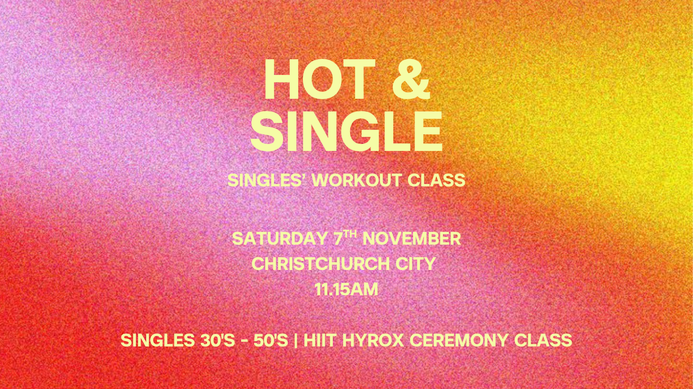 Hot &amp; Single Christchurch 30’s - 50’s&nbsp;&nbsp;