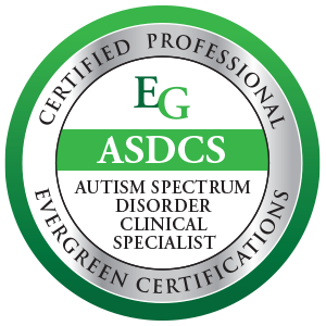 Autism Spectrum Disorder Clinicial Specialist Badge