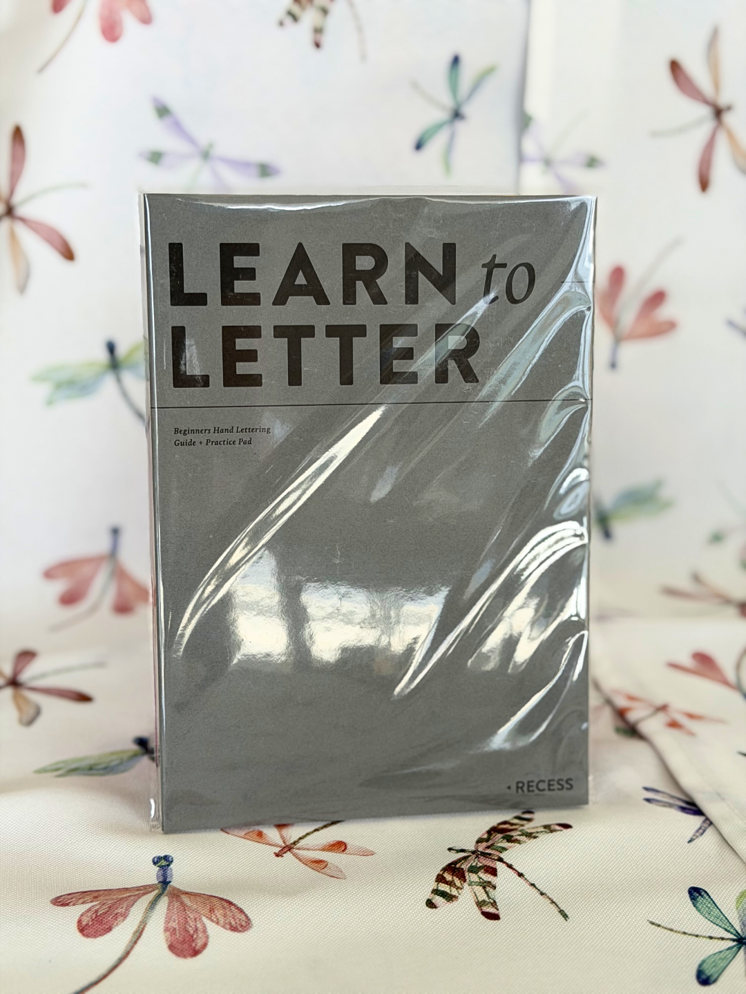Learn To Letter Gray Notebook