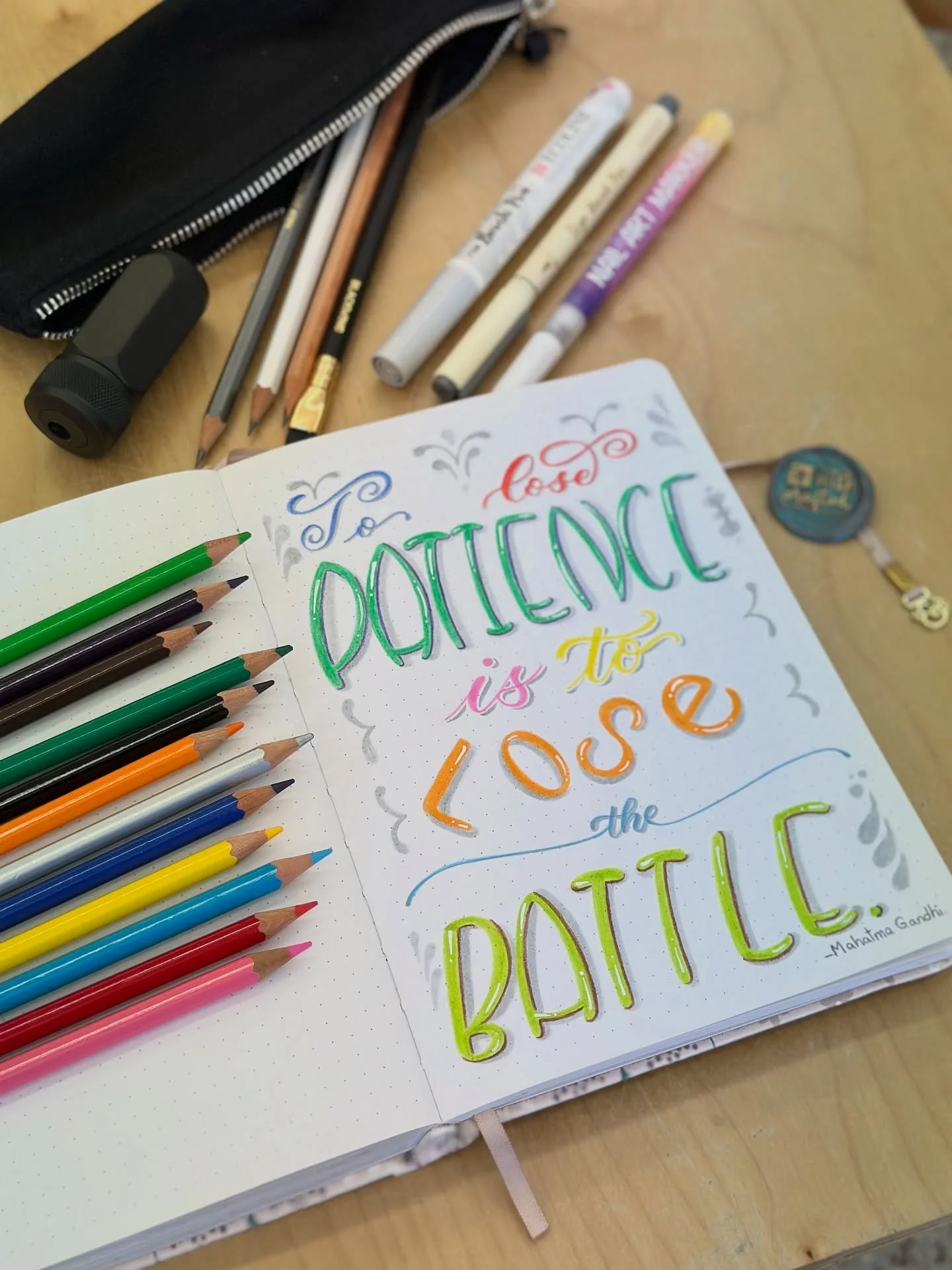 An #OfficeLettering process
.
&ldquo;To lose patience is to lose the battle.&rdquo; -#MahatmaGhandi 

I&rsquo;d add this tip to the quote that you may want to be intentional about your battle. Some battles don&rsquo;t deserve lots of patience. :) 
.
