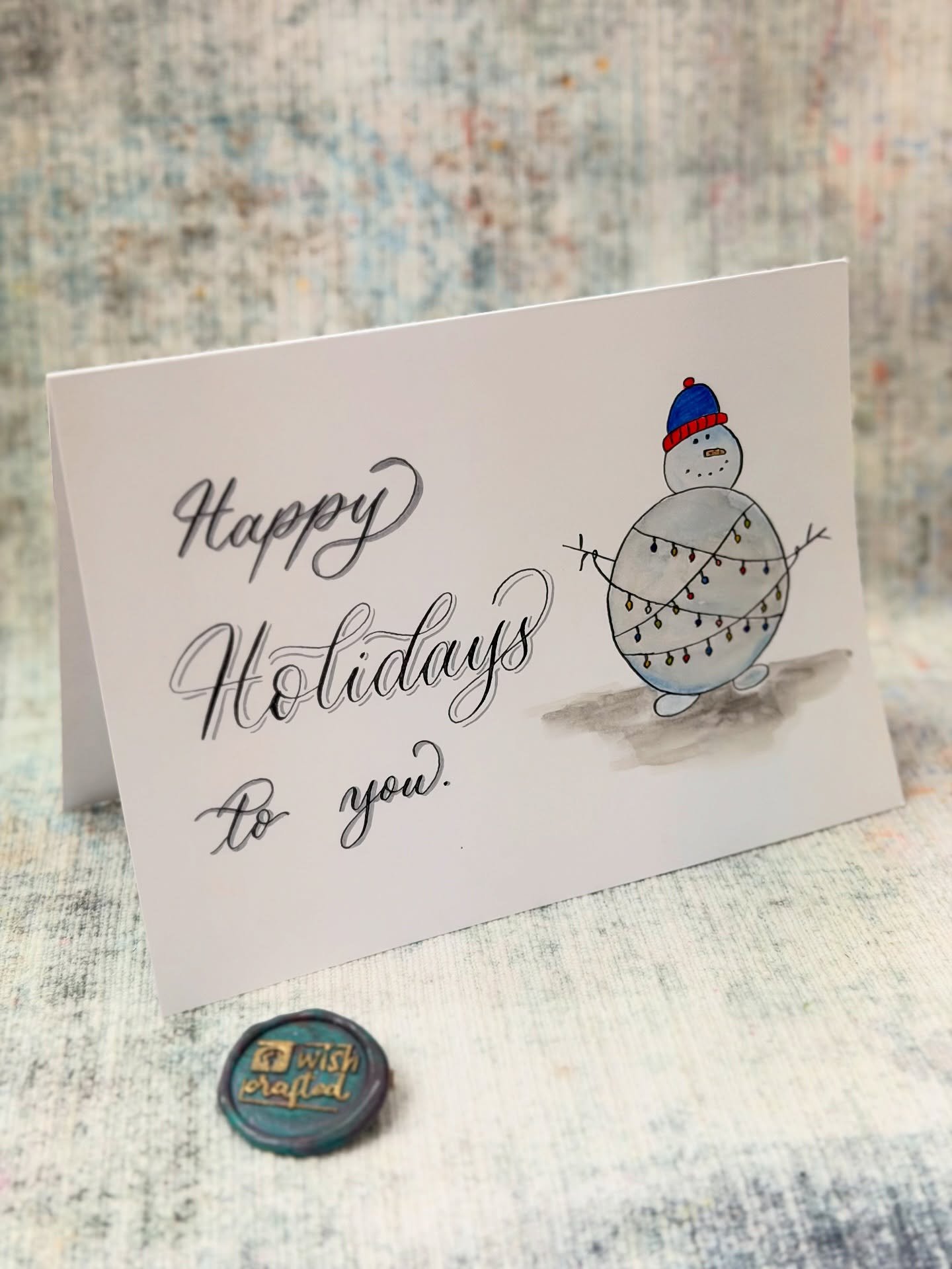 Some holiday-themed cards and bookmarks I made for the #HappyMailx2025 during the past month. 

Past weeks have been so chaotic that I&rsquo;ve lost track of which cards have been received or posted or what not. Since I have a gazillion content to po