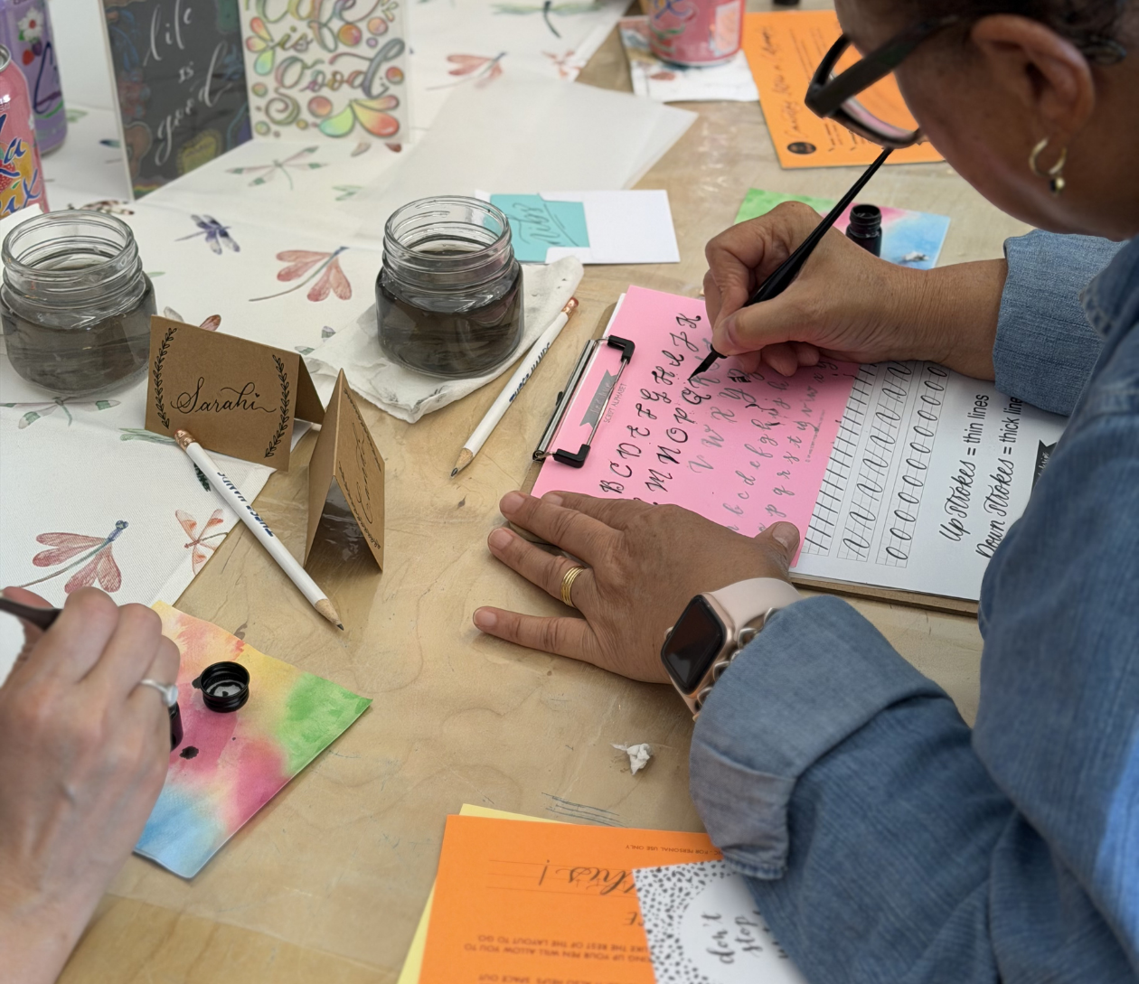 Modern Calligraphy for Beginners at Alana’s Coffee Roasters