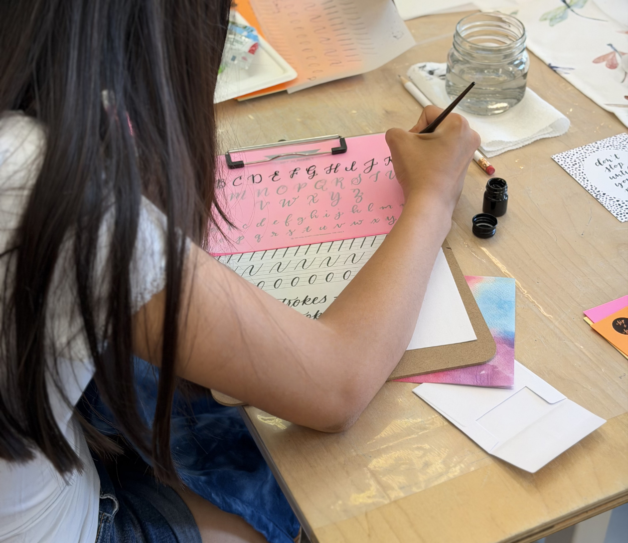 Modern Calligraphy for Beginners at Mèli