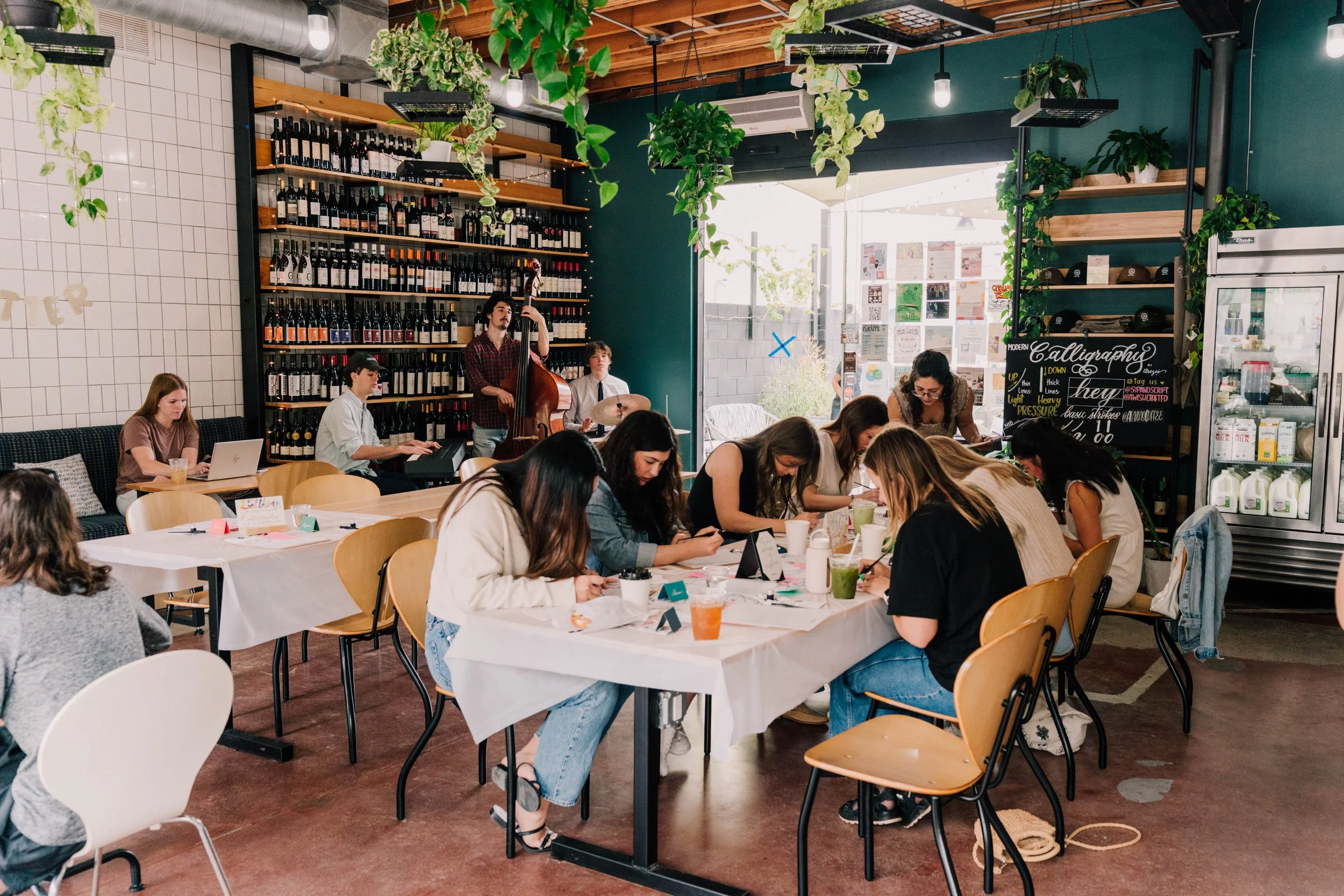 Modern Calligraphy for Beginners at Alana’s Coffee Roasters