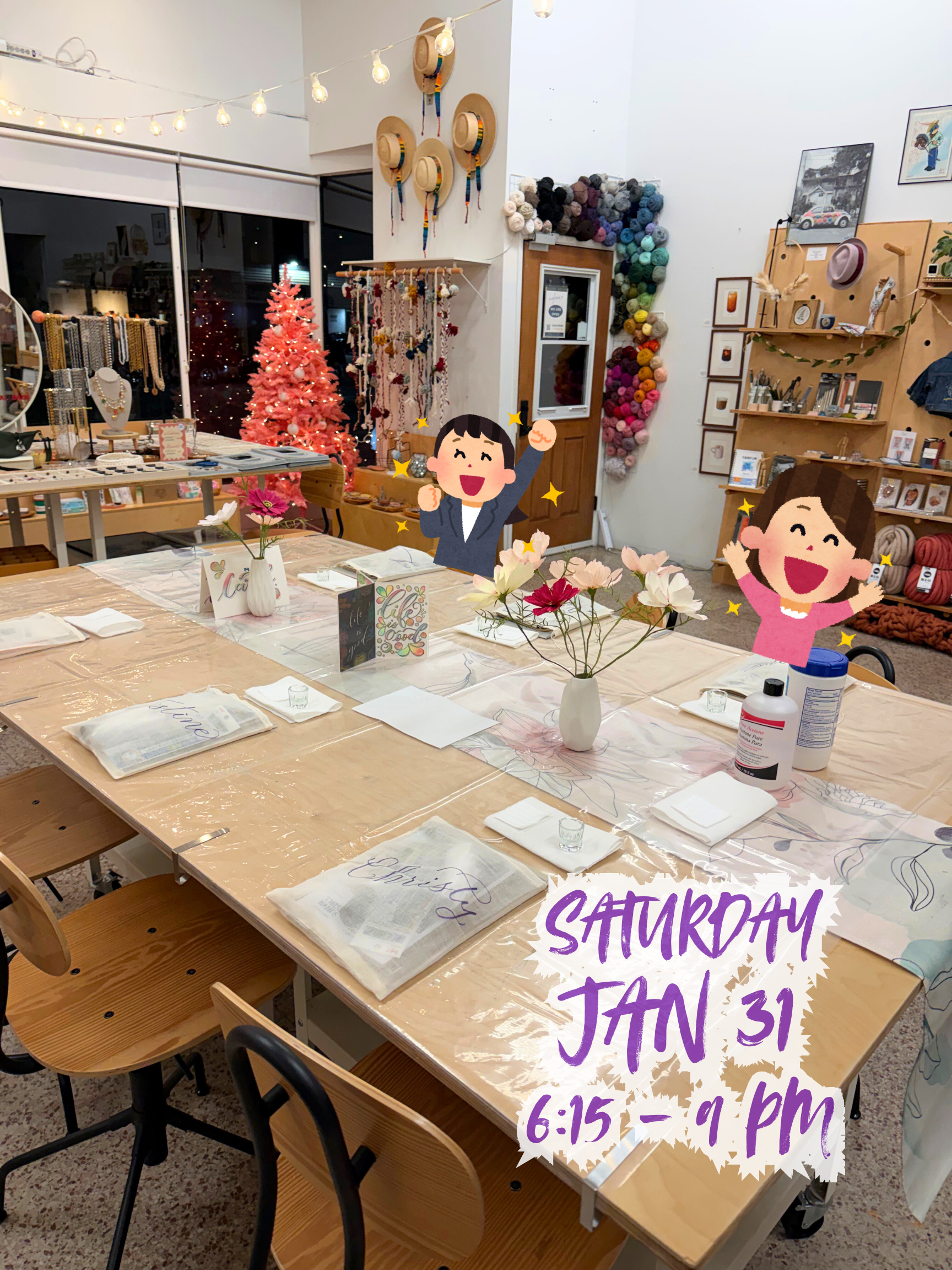 Jan 31 _ Modern Calligraphy and Lettering Workshop