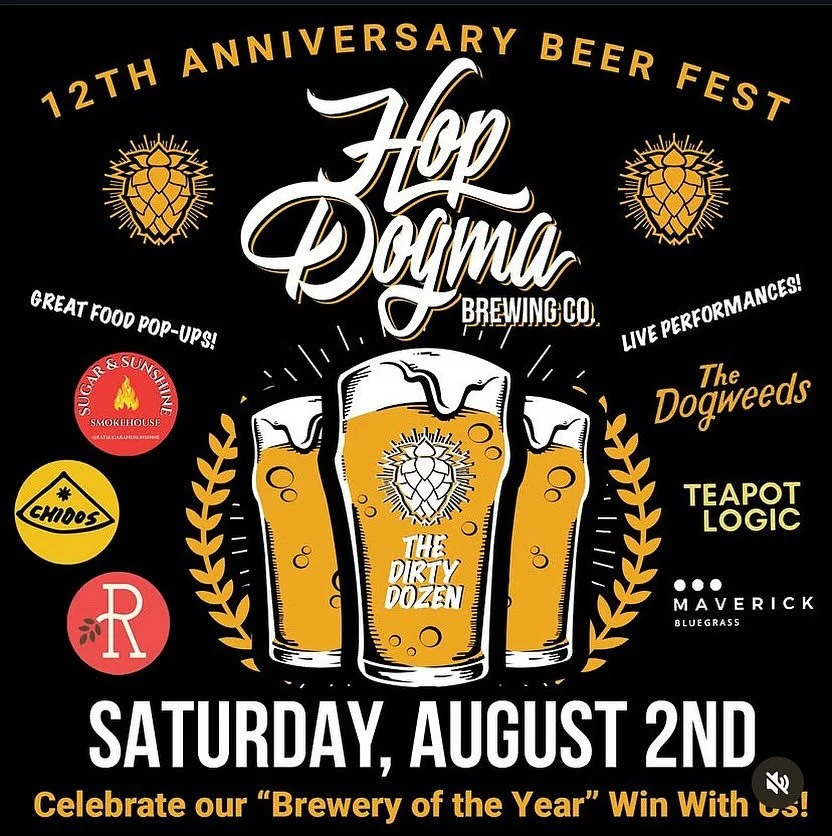 Bringing the FUNK to @hopdogma today at 4:30 in El Granada, celebrating the big 12 year anniversary!! Fresh new beers, tasty bites and live music!