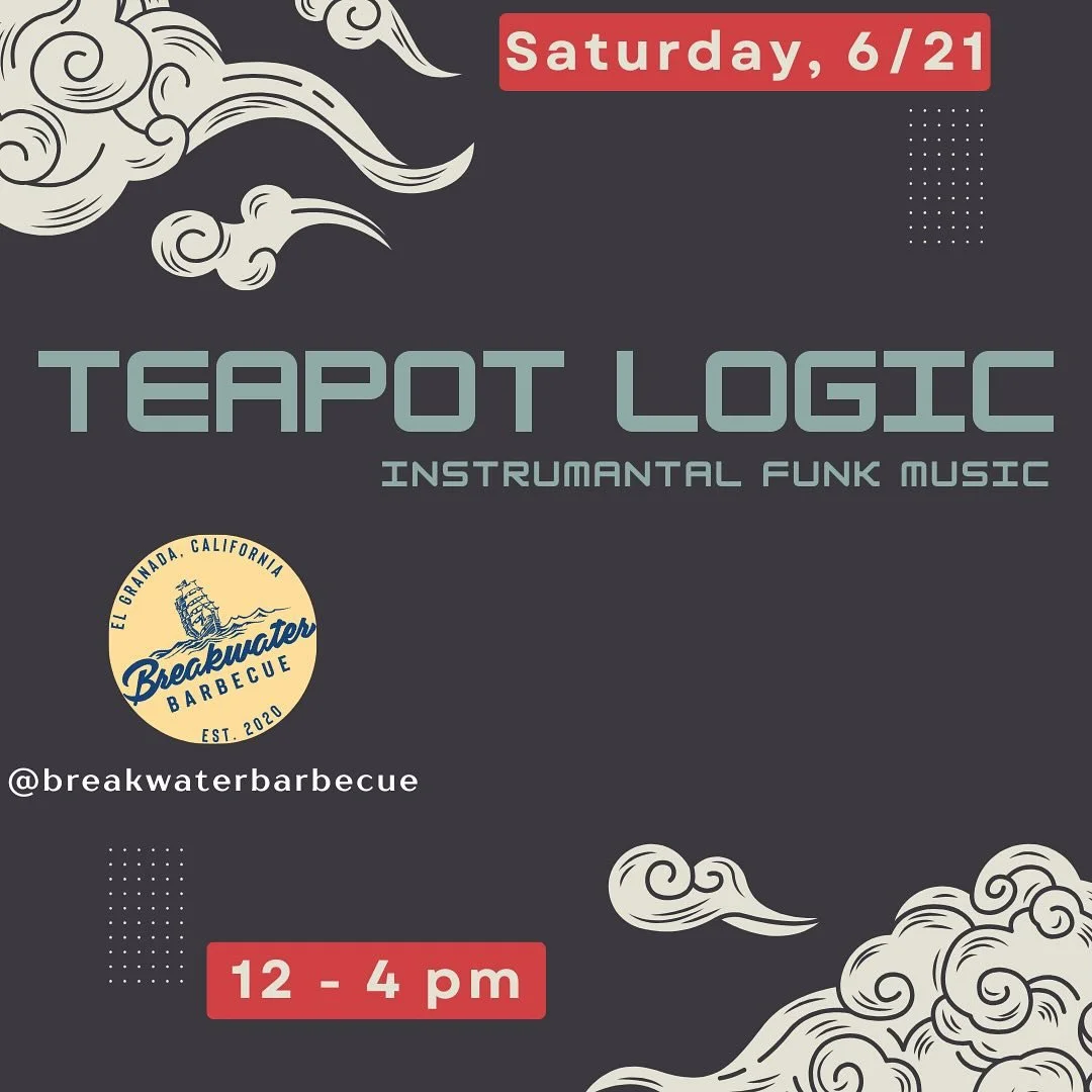 BBQ &amp; funk&hellip;? Yes please!! Come on down to @breakwaterbarbecue this Saturday, 12-4pm for some world-class food, tasty local beer, and some funk music! #livemusic #bbq