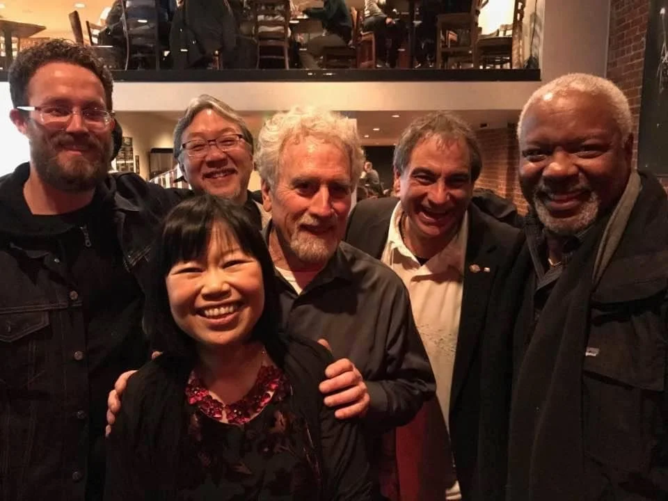 Max Borgenhagen, Carl Yamada, Pete Fallico, Tony Monaco, Leon Joyce + Akiko Tsuruga