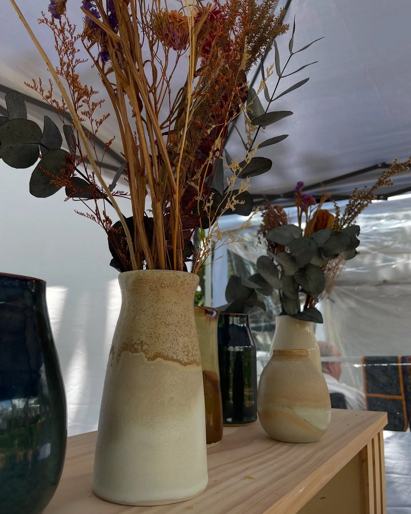 Beautiful day at Palm Cove today ☀️ last market of the year!