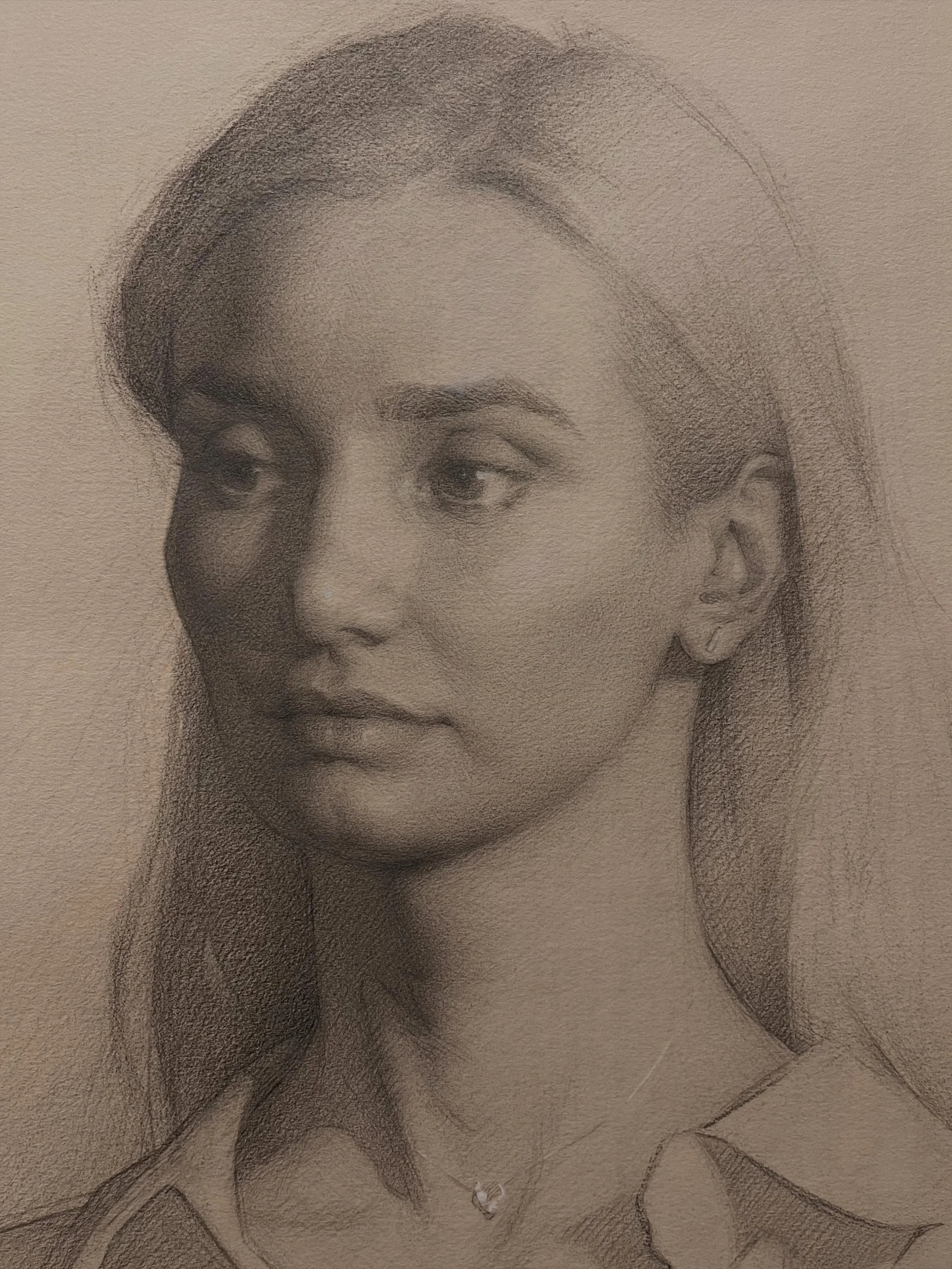 Portrait of the beautiful @ariadna.ursu.
Thank you @bard.chelsea and @tylerberryart for helping me break through some big artistic blocks as I sat with this portrait for 30 hours. And to @lucasbononiart for the excellent pointers towards the end. 
My