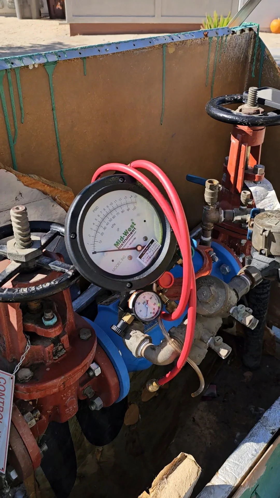 Testing Backflow with a 5 needle (Mid-West)