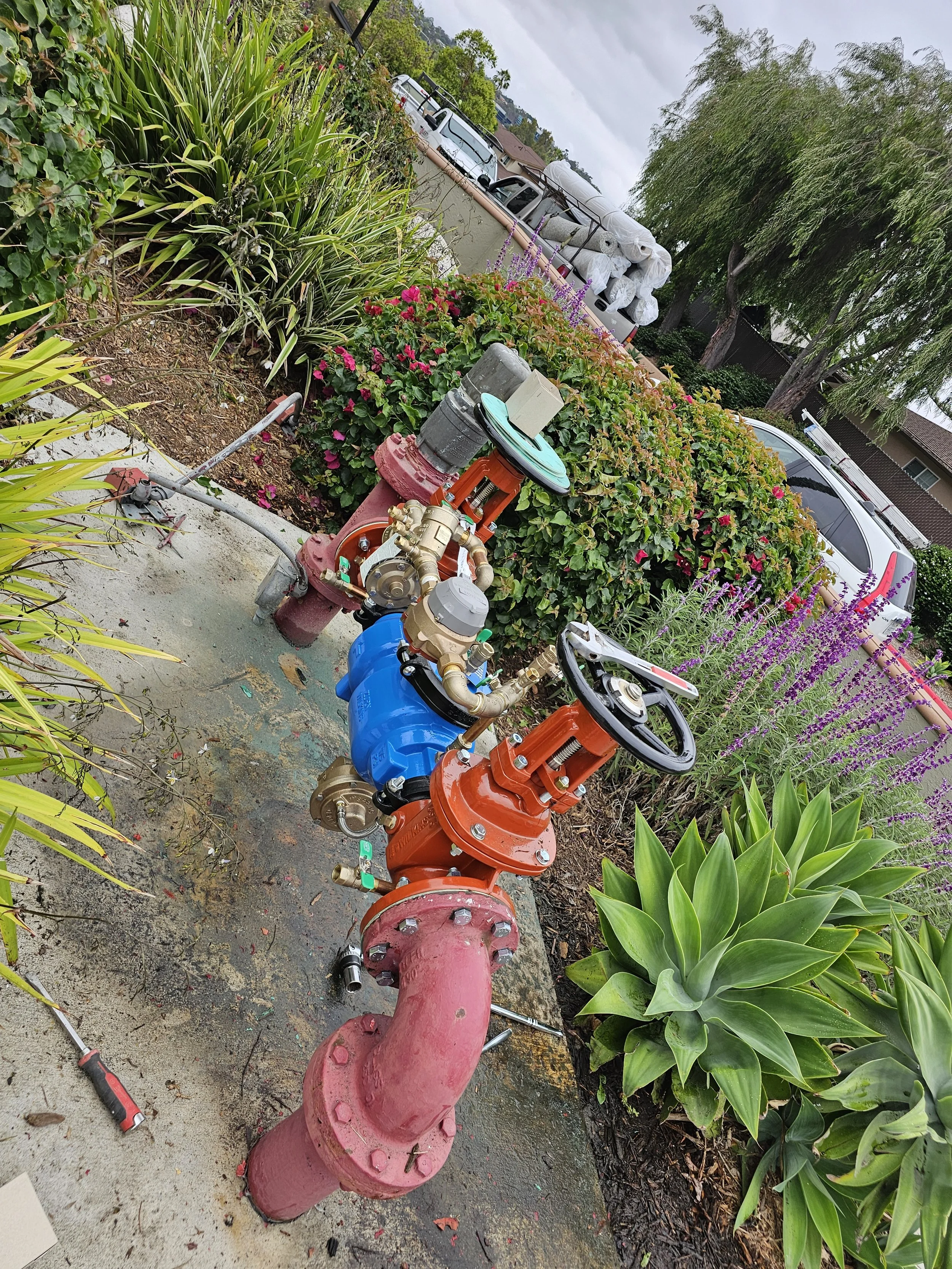 Installation of an RP Backflow