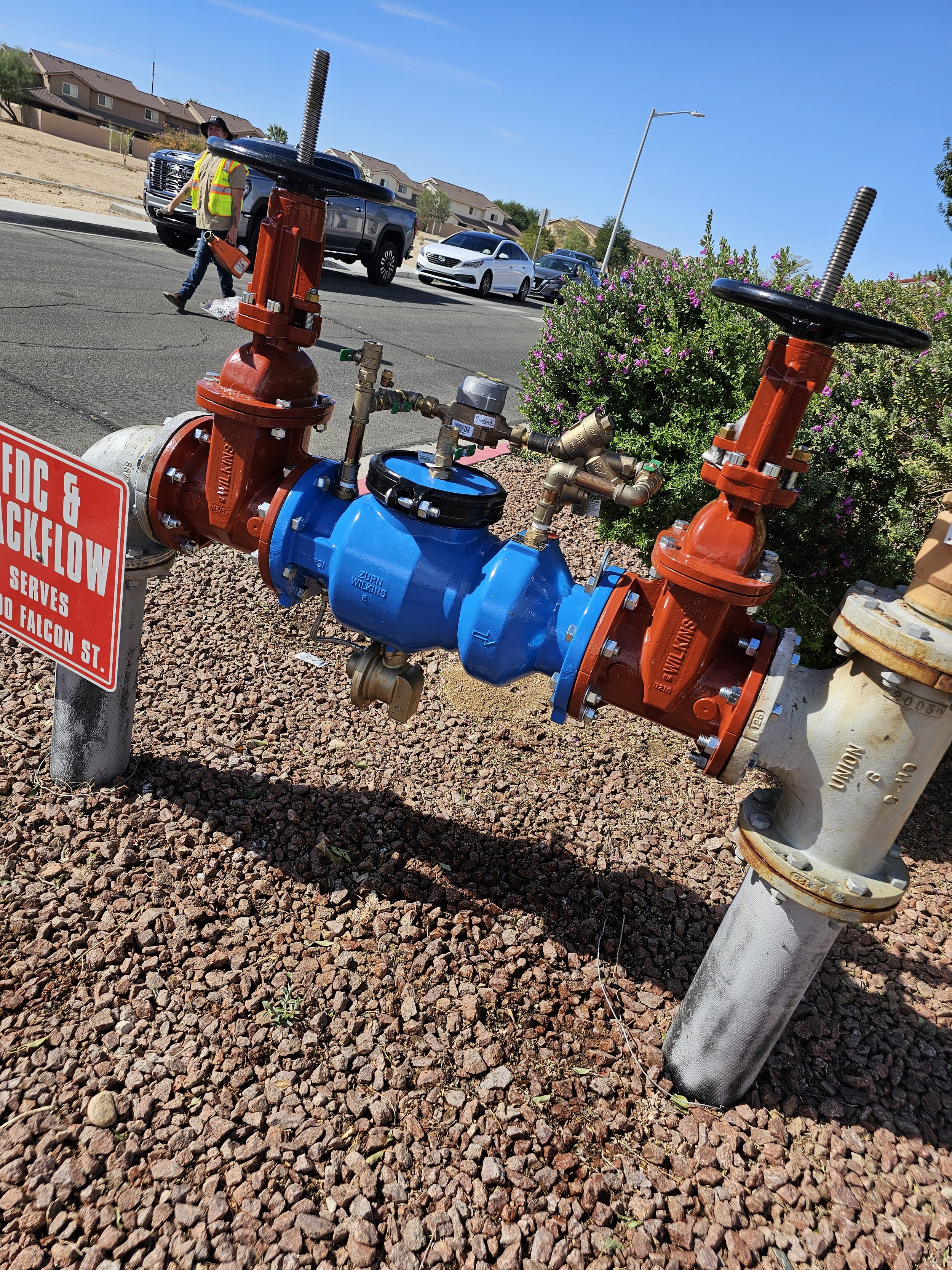 Installed an RP backflow